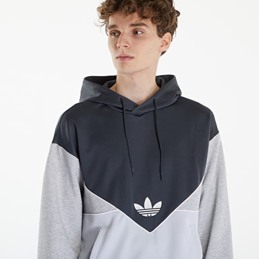 Sweatshirts adidas Adicolor Cutline Hoodie Dark Grey Heather Light Grey Heather Medium Grey Heather Queens