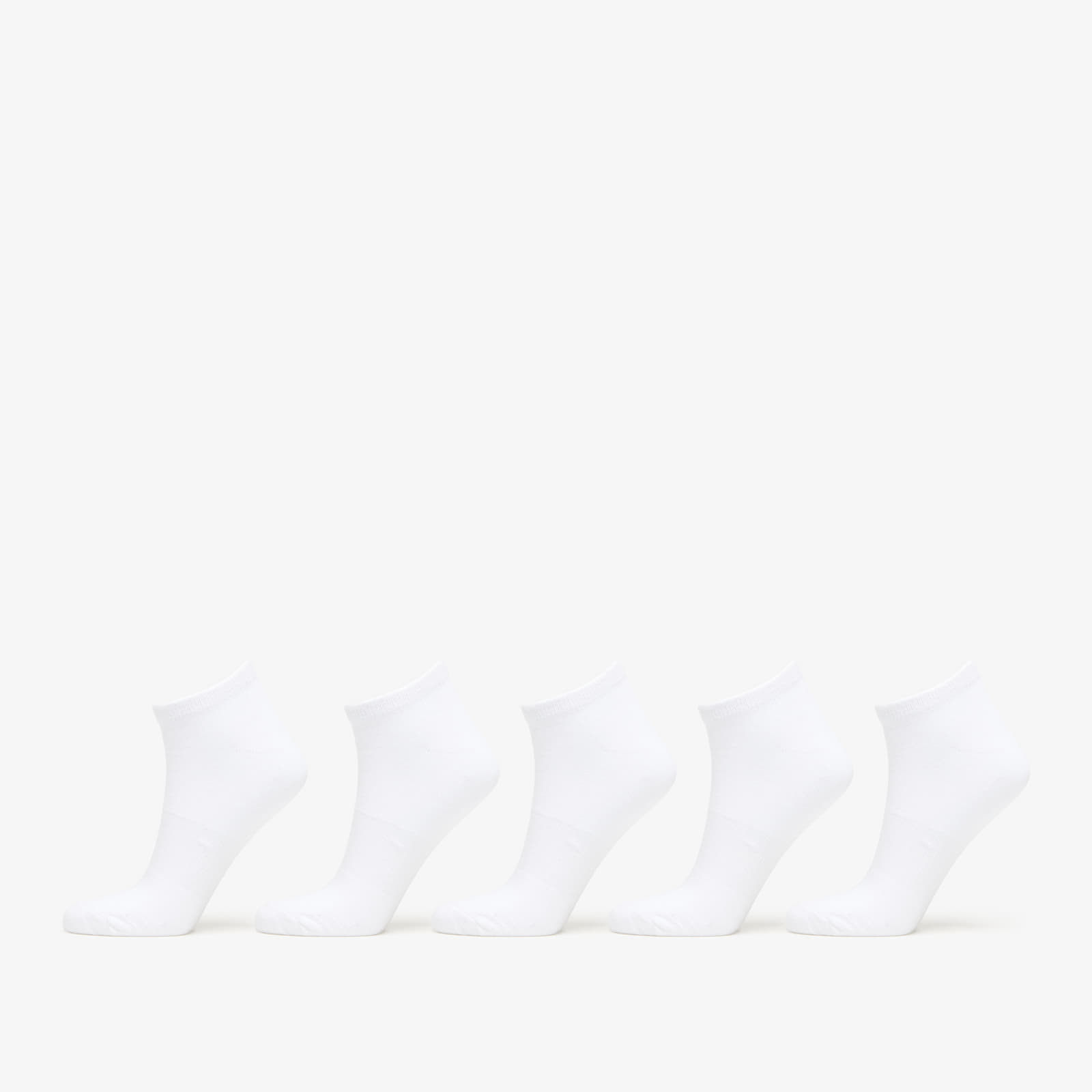 Ponožky Urban Classics No Show Socks 5-Pack White