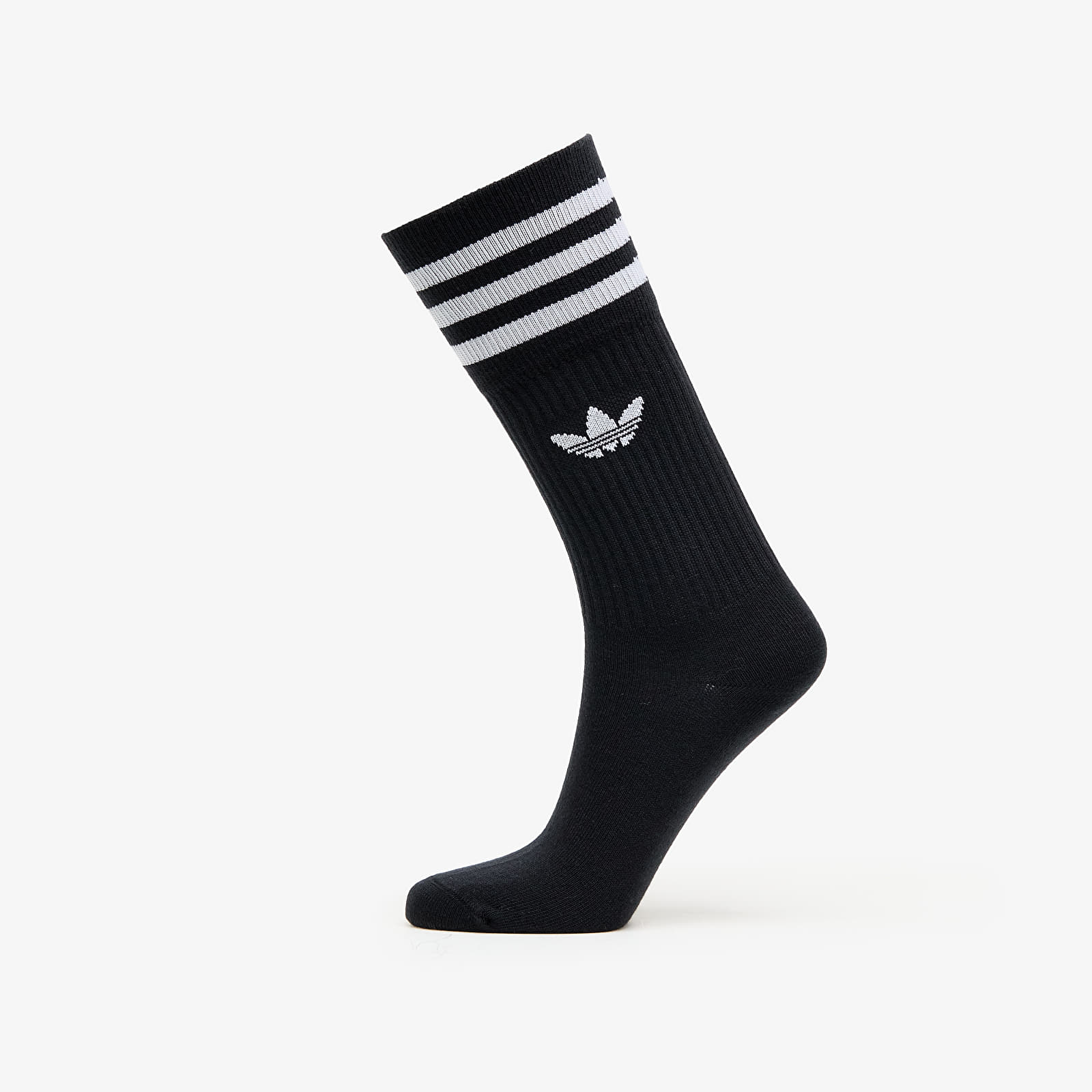 Socken adidas Solid Crew Sock 3-Pack Black/ White