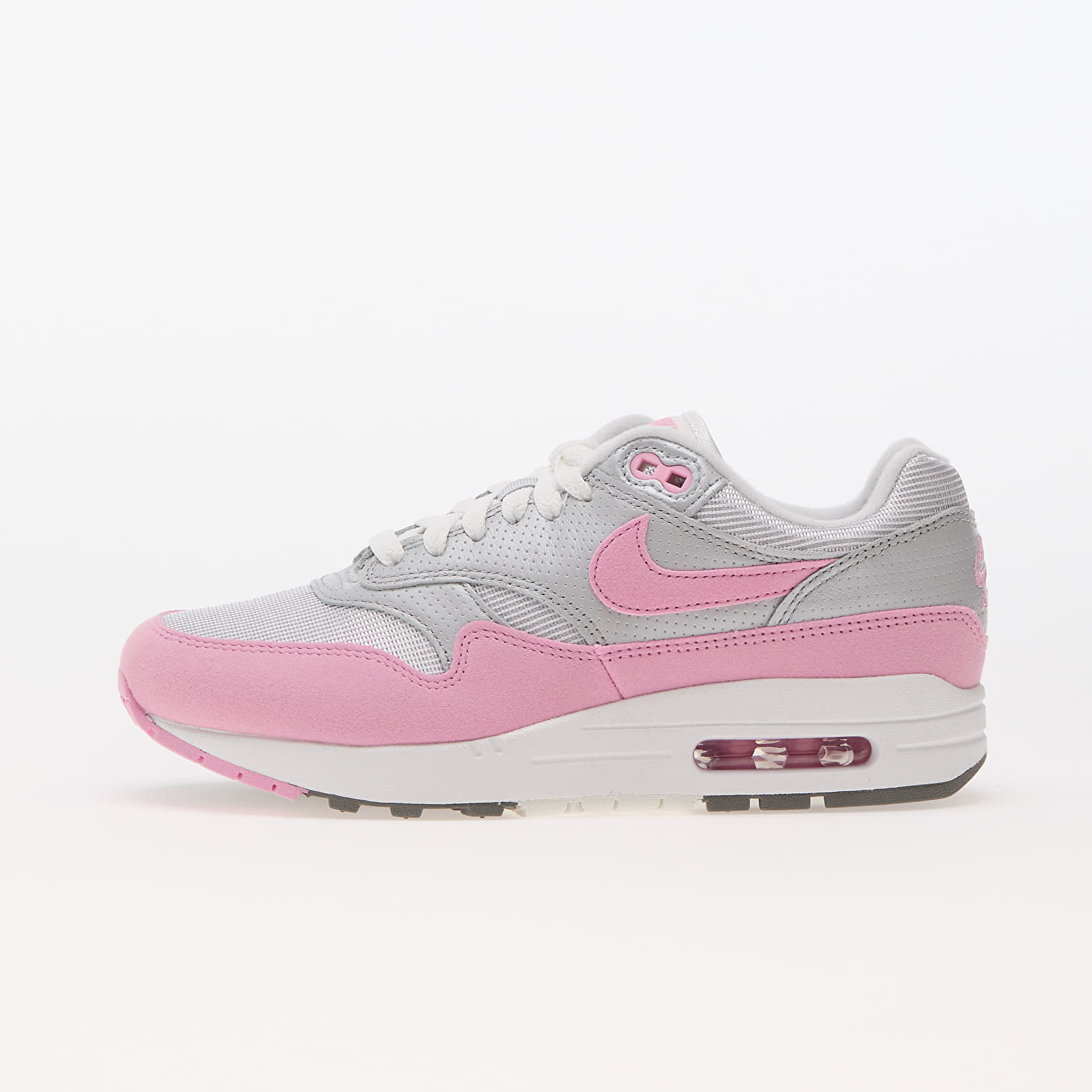 Дамски маратонки и обувки Nike W Air Max 1 87 Metallic Platinum/ Pink Rise-Flat Pewter