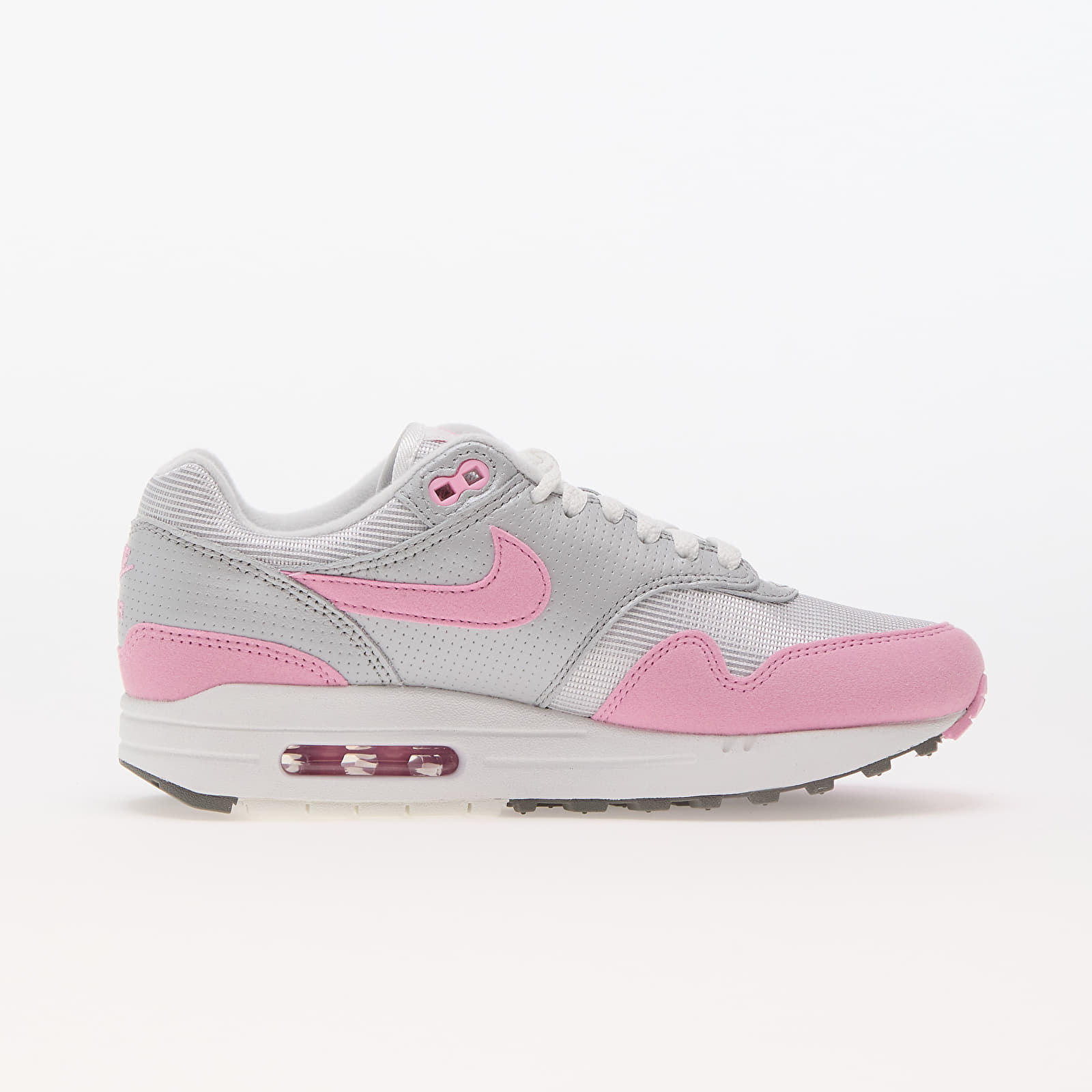 Zapatillas y zapatos de mujer Nike W Air Max 1 87 Metallic Platinum/ Pink Rise-Flat Pewter