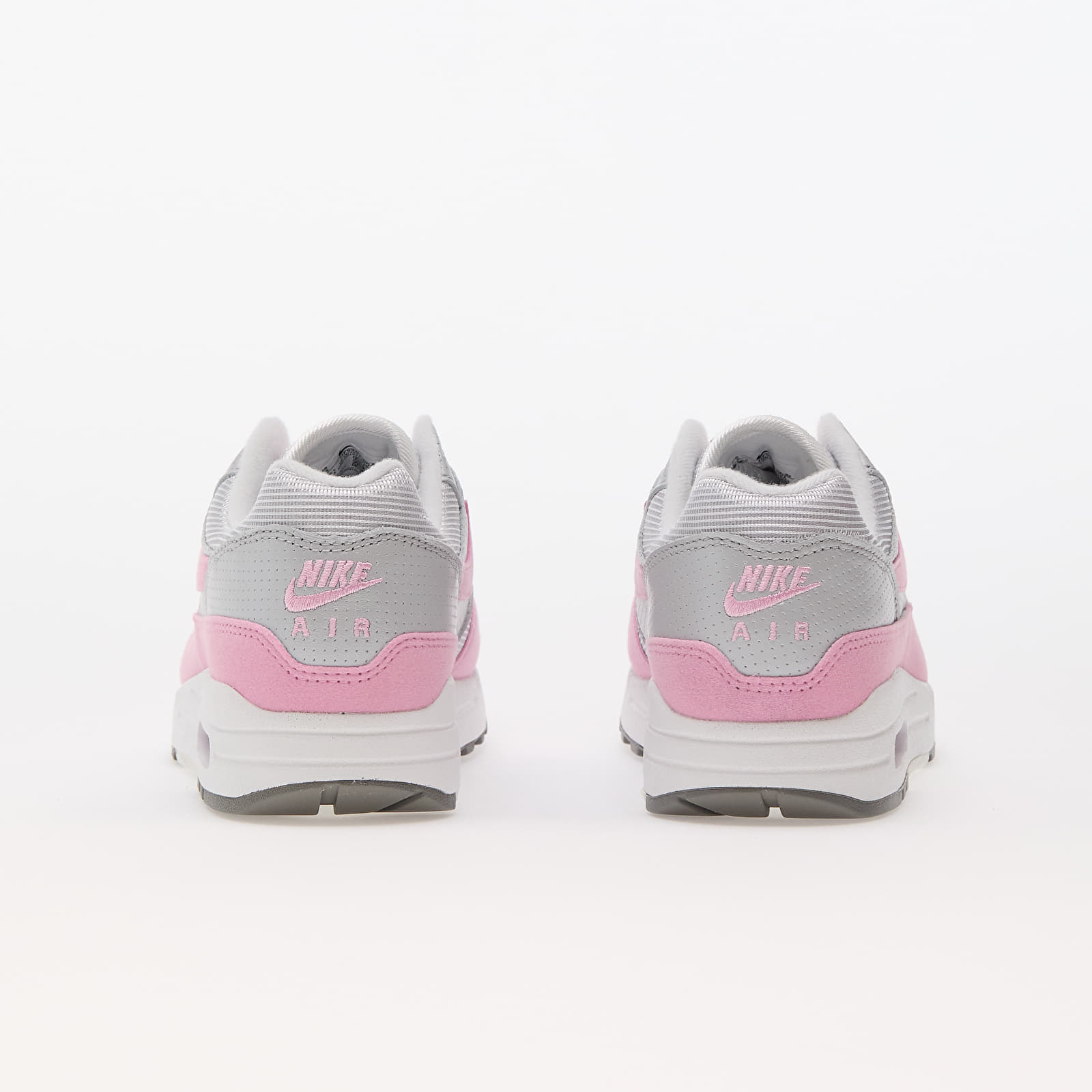 Zapatillas y zapatos de mujer Nike W Air Max 1 87 Metallic Platinum/ Pink Rise-Flat Pewter