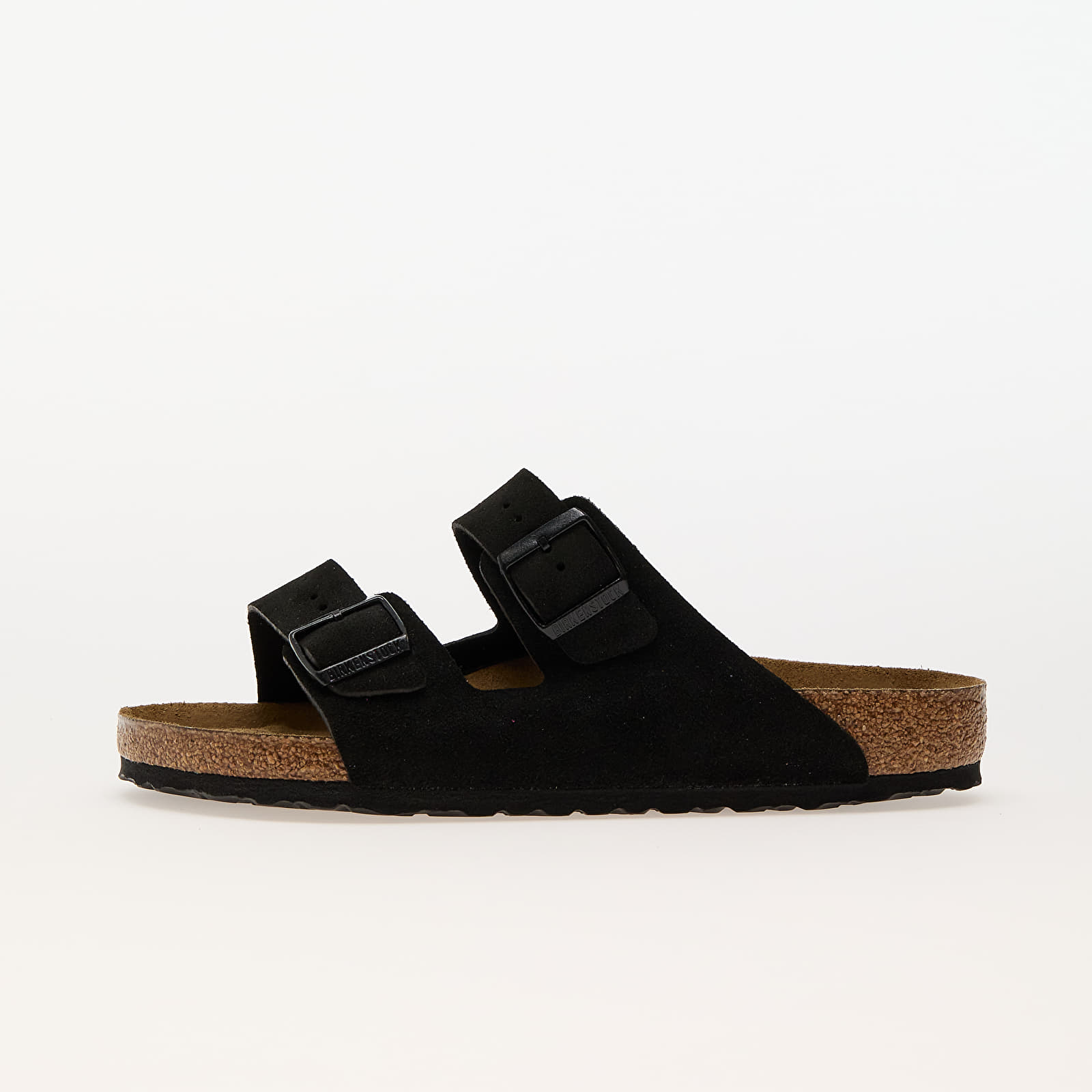 Pánské tenisky a boty Birkenstock Arizona Birko-Floor Soft Black
