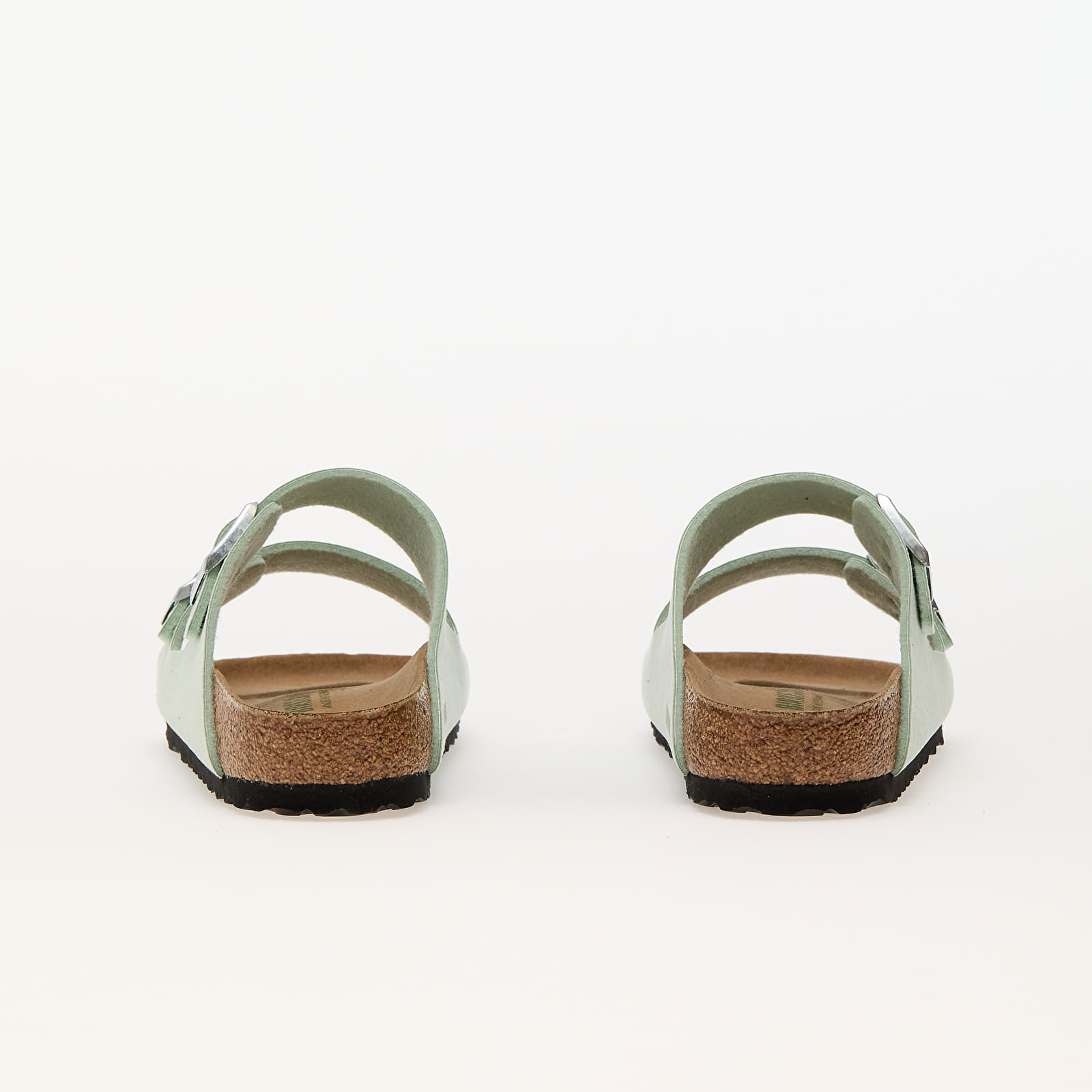 Женская обувь Birkenstock Arizona Birko-Floor Soft Vegan Matcha