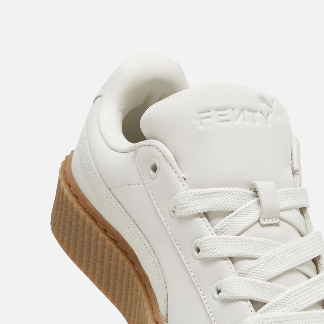Chaussures et baskets homme Fenty x Puma Creeper Phatty Nubuck Warm White-Puma Gold-Gum