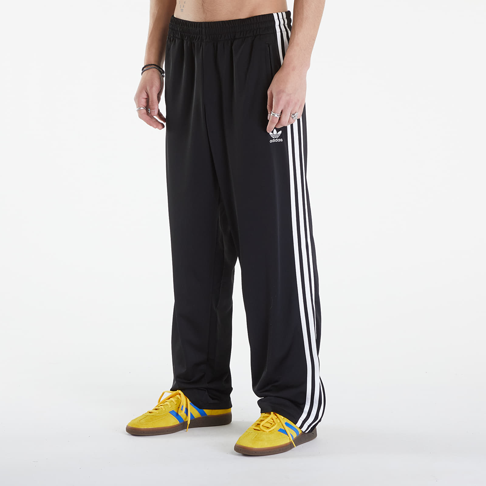 Sweatpants adidas Adicolor Classics Firebird Track Pants Black White Queens