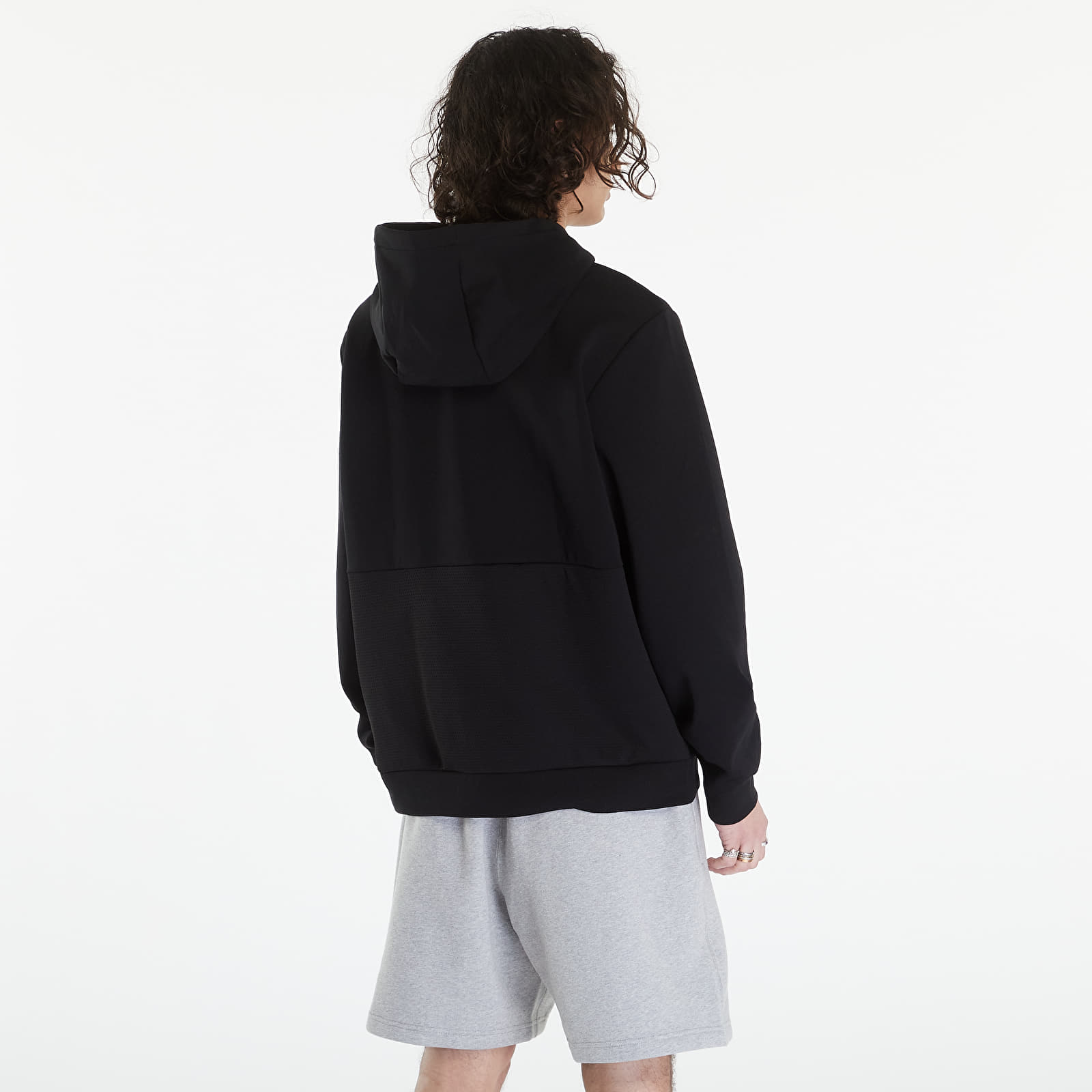 Hoodies and sweatshirts LACOSTE Men's Sweatshirt Black/ Black