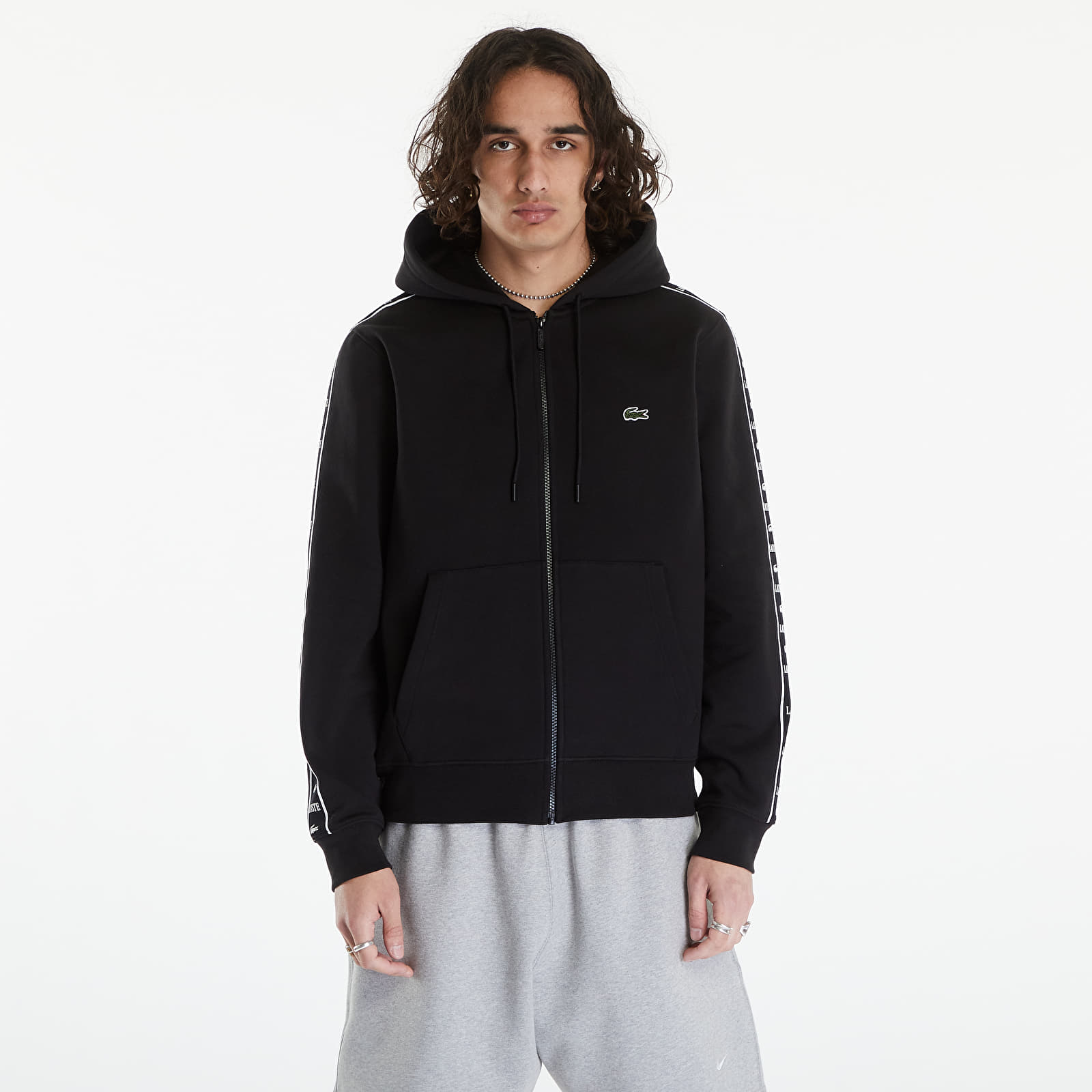 Hoodies and sweatshirts  LACOSTE Men's Sweatshirt Black
