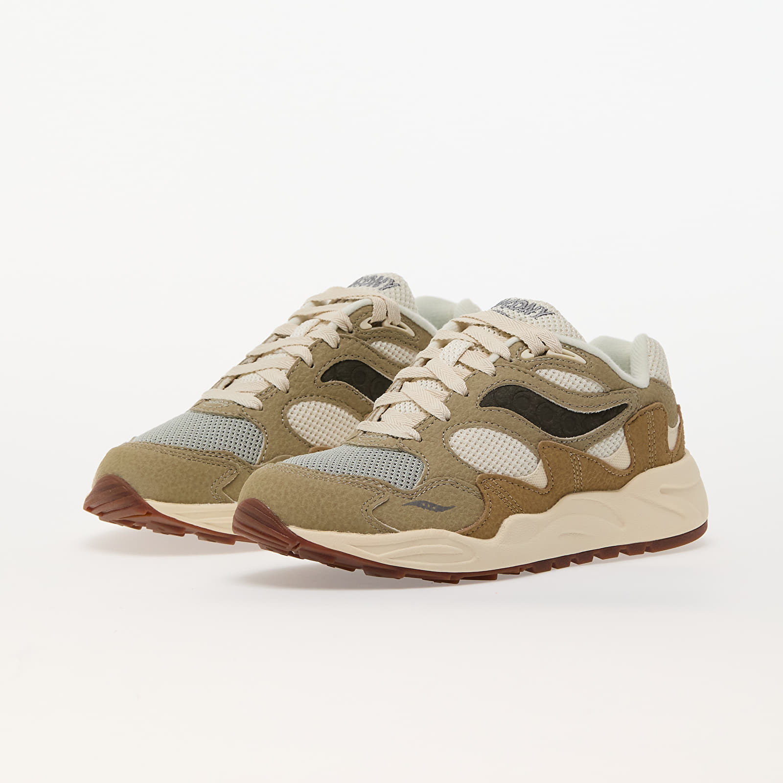 Men's sneakers and shoes Saucony Grid Shadow 2 Sand/ Sage