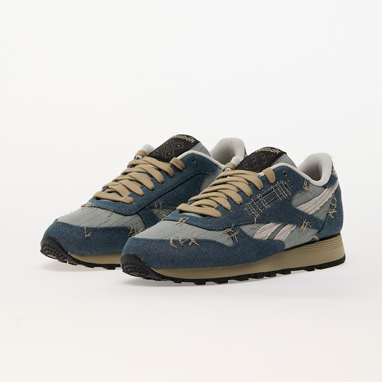 Scarpe uomo Reebok Classic Leather Hoops Blue/ Astral Grey/ Night Black