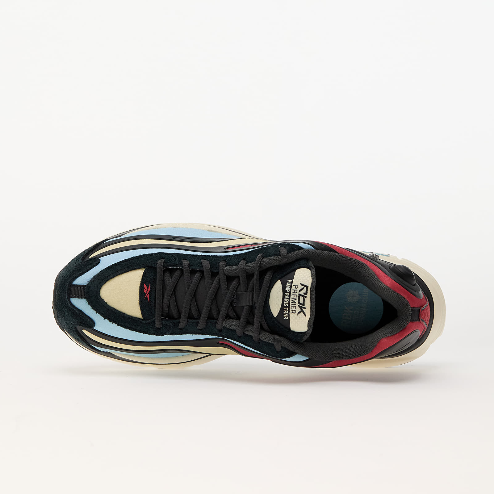 Férfi cipők Reebok Premier Pump Paris Trainer Pure Grey 8/ Crimson Mist/ Forage Green
