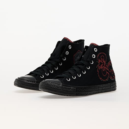 Men s sneakers and shoes Converse x Dungeons Dragons Chuck Taylor All Star Black Red White Queens