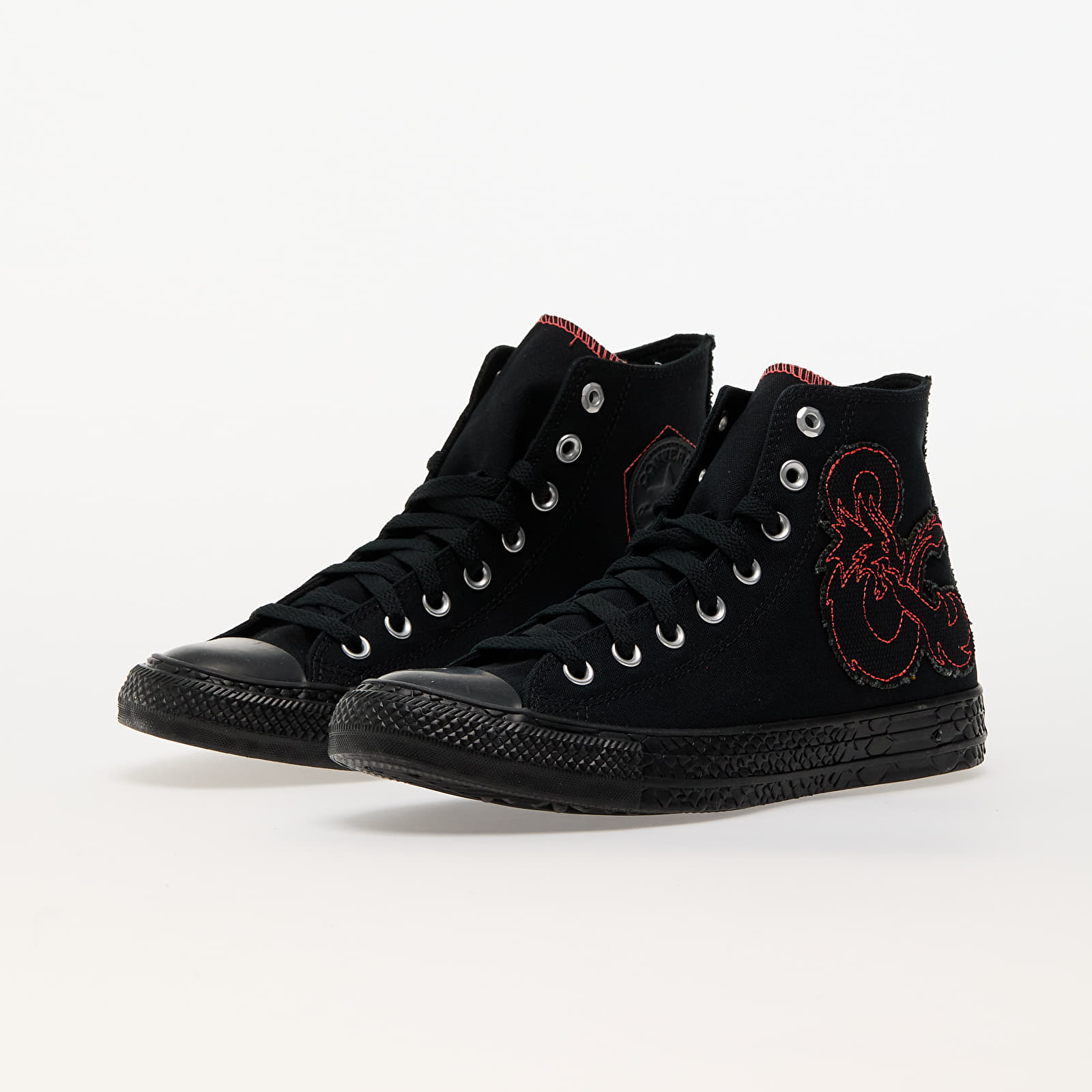 Vīriešu čības un apavi Converse x Dungeons & Dragons Chuck Taylor All Star Black/ Red/ White