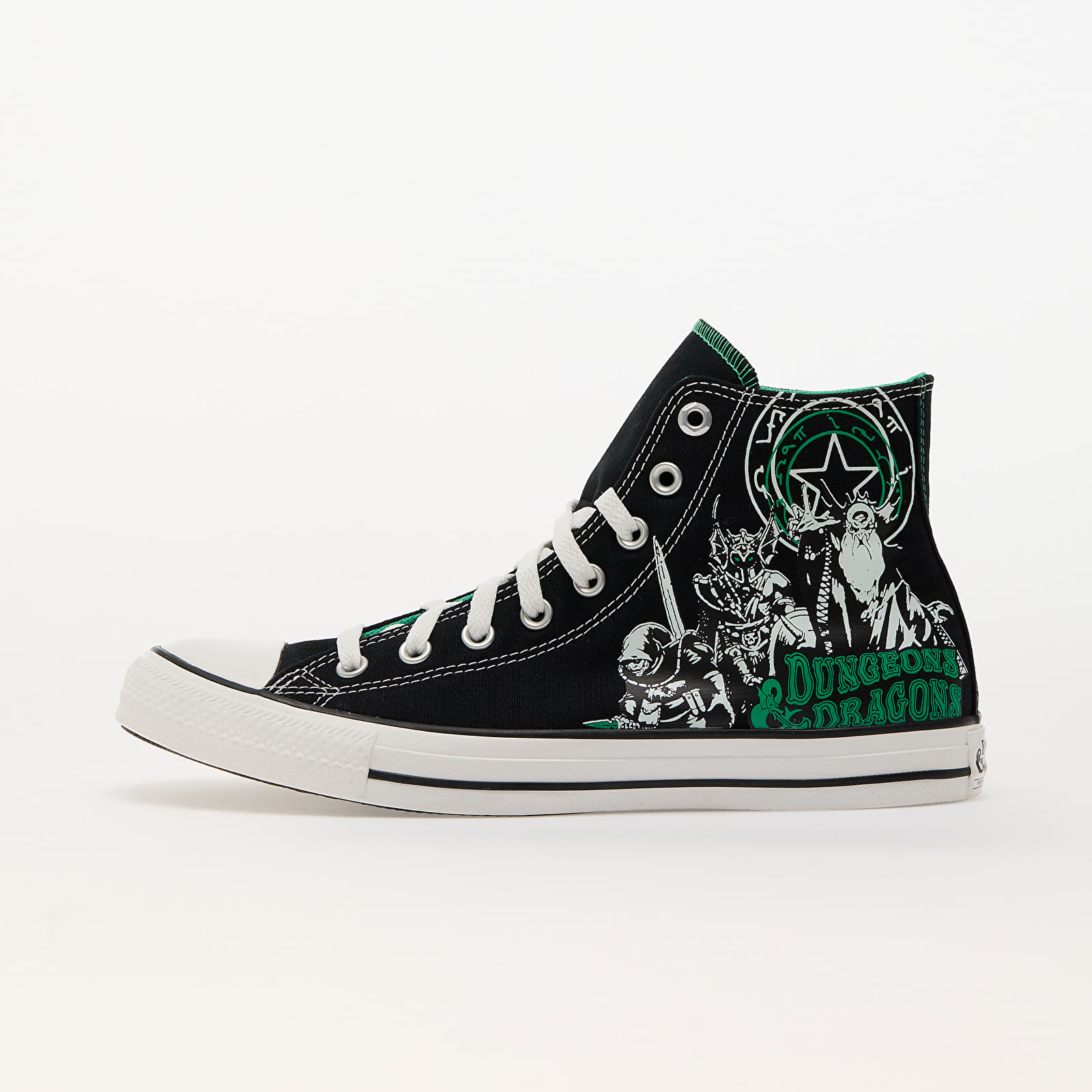 Miesten lenkkarit ja kengät Converse x Dungeons & Dragons Chuck Taylor All Star Black/ Green/ White