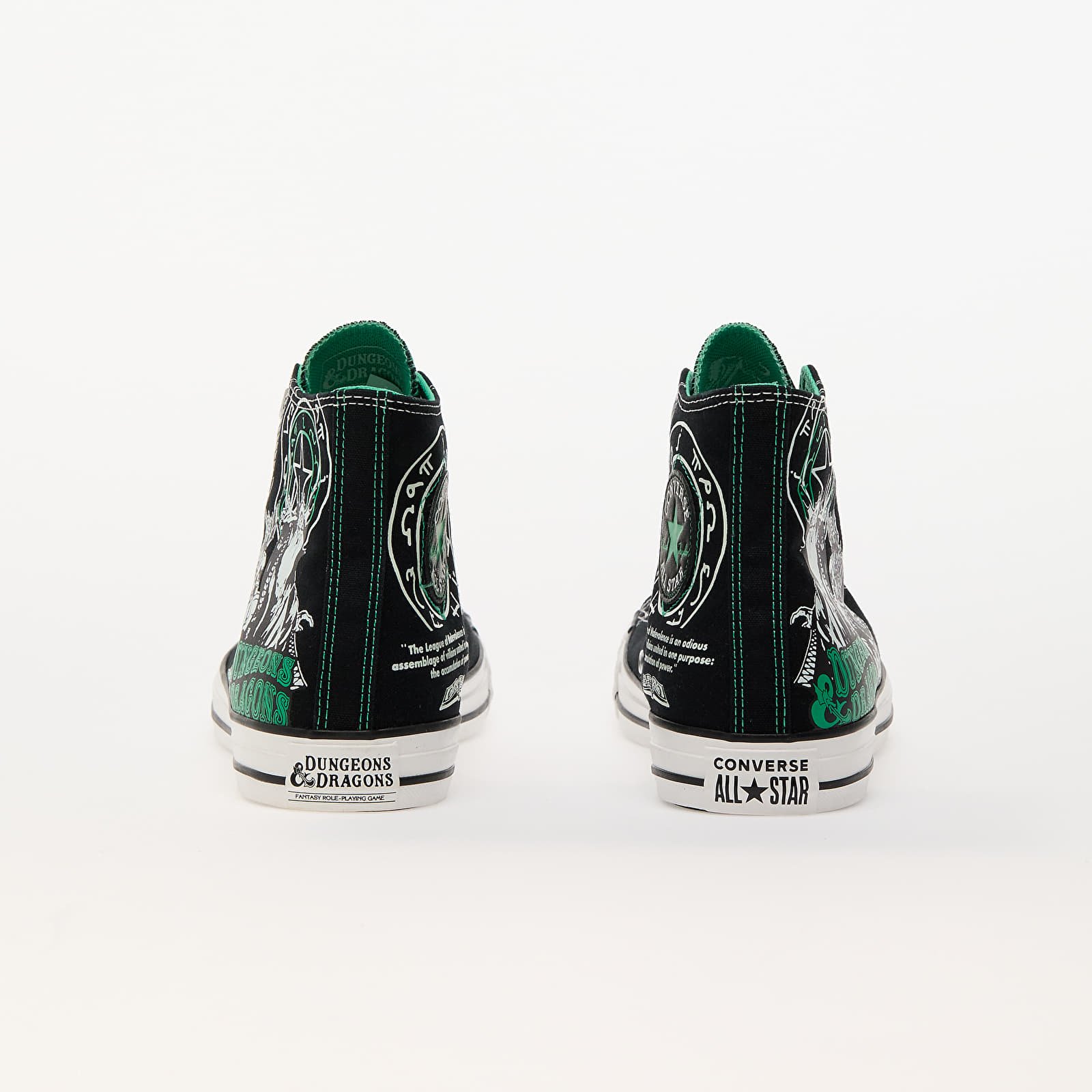 Miesten lenkkarit ja kengät Converse x Dungeons & Dragons Chuck Taylor All Star Black/ Green/ White