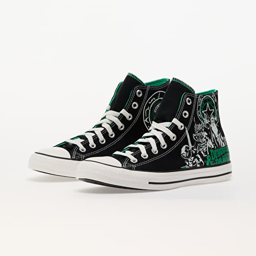 Converse green black discount