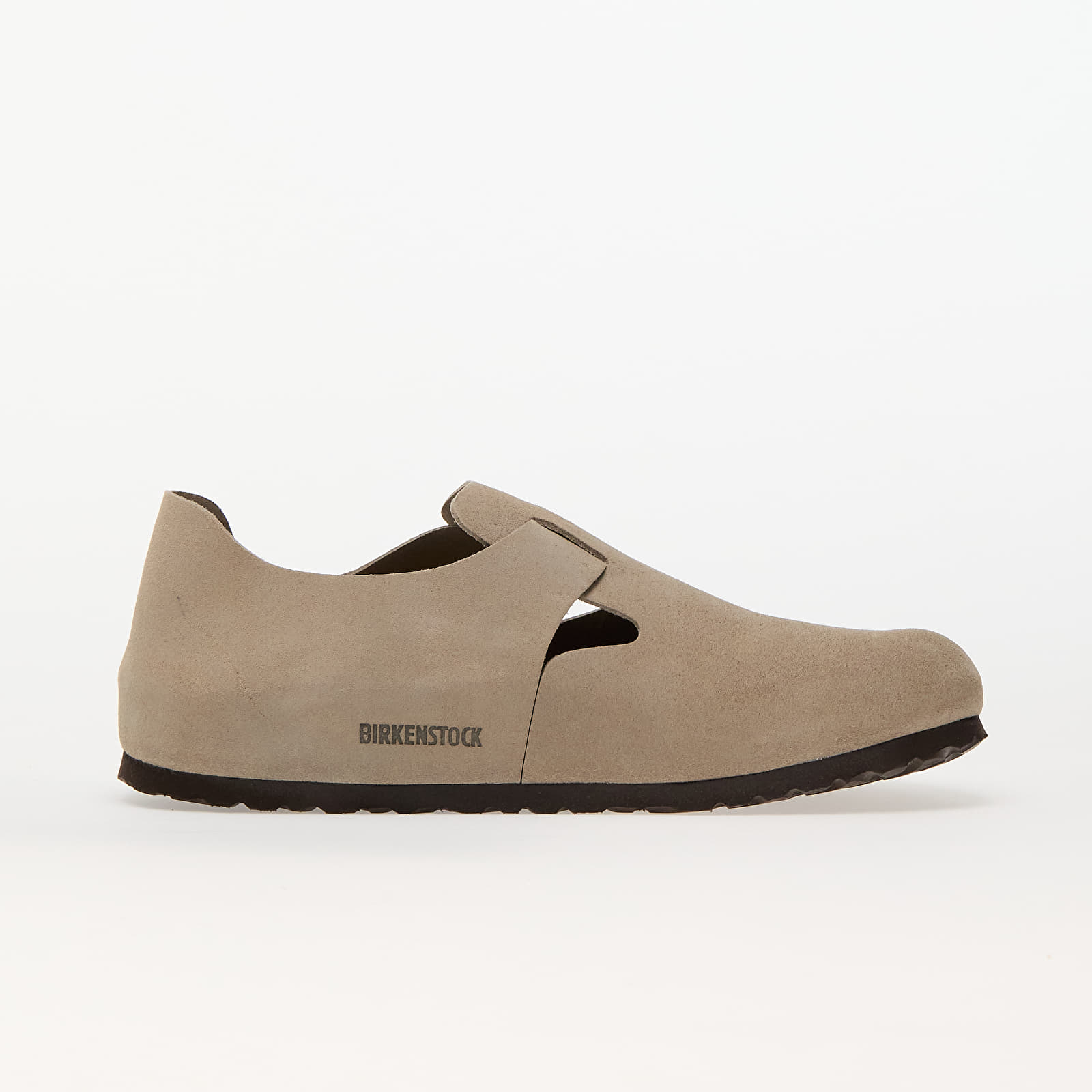 Zapatillas Hombre Birkenstock London Suede Leather Taupe