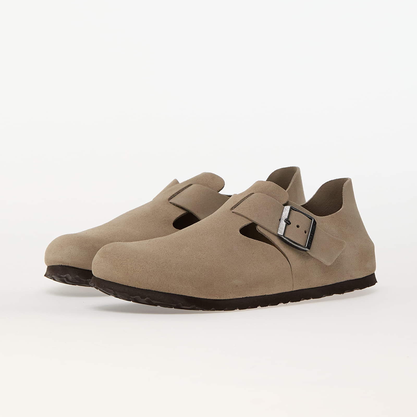 Zapatillas Hombre Birkenstock London Suede Leather Taupe