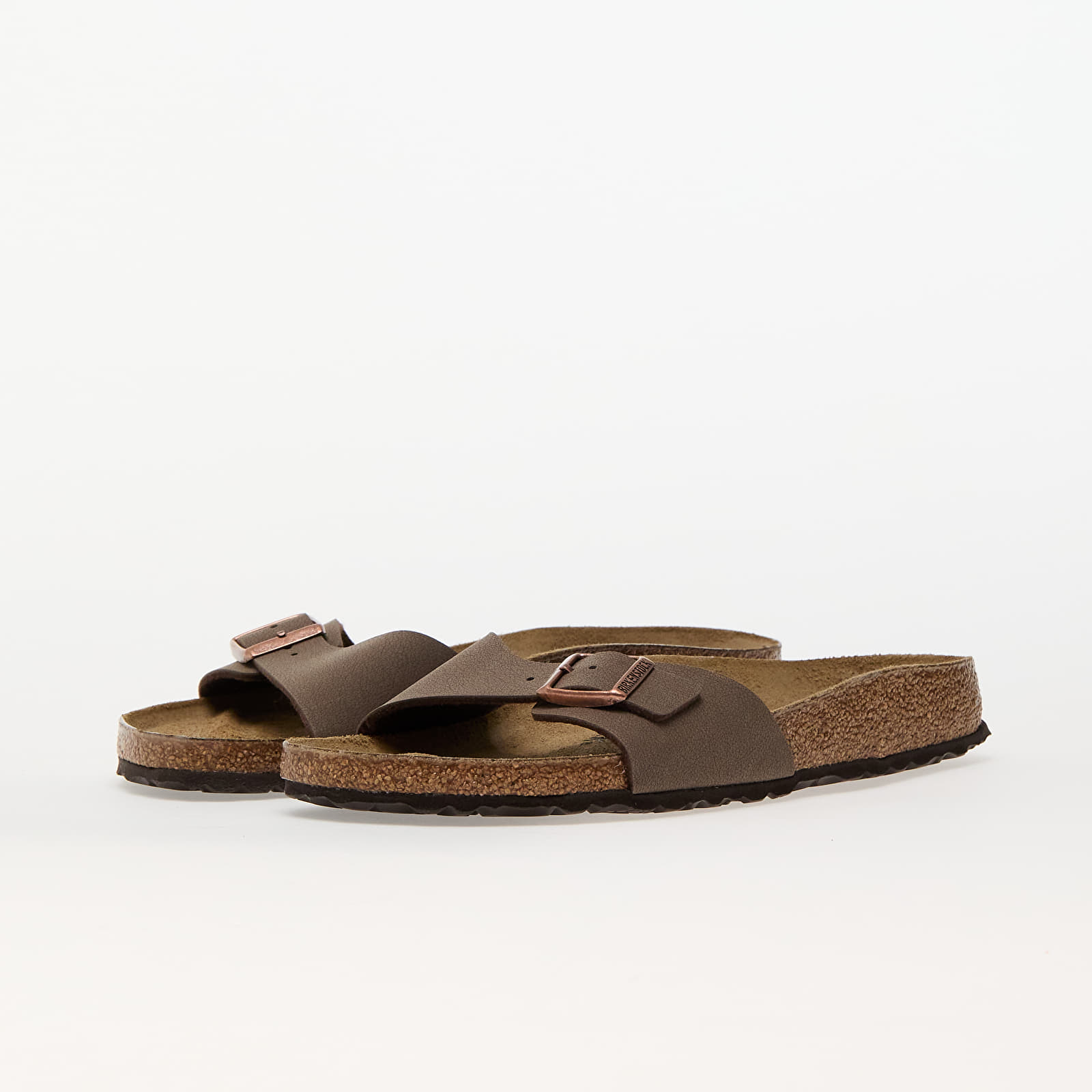 Scarpe donna Birkenstock Madrid Birko-Flor Nubuck Mocha