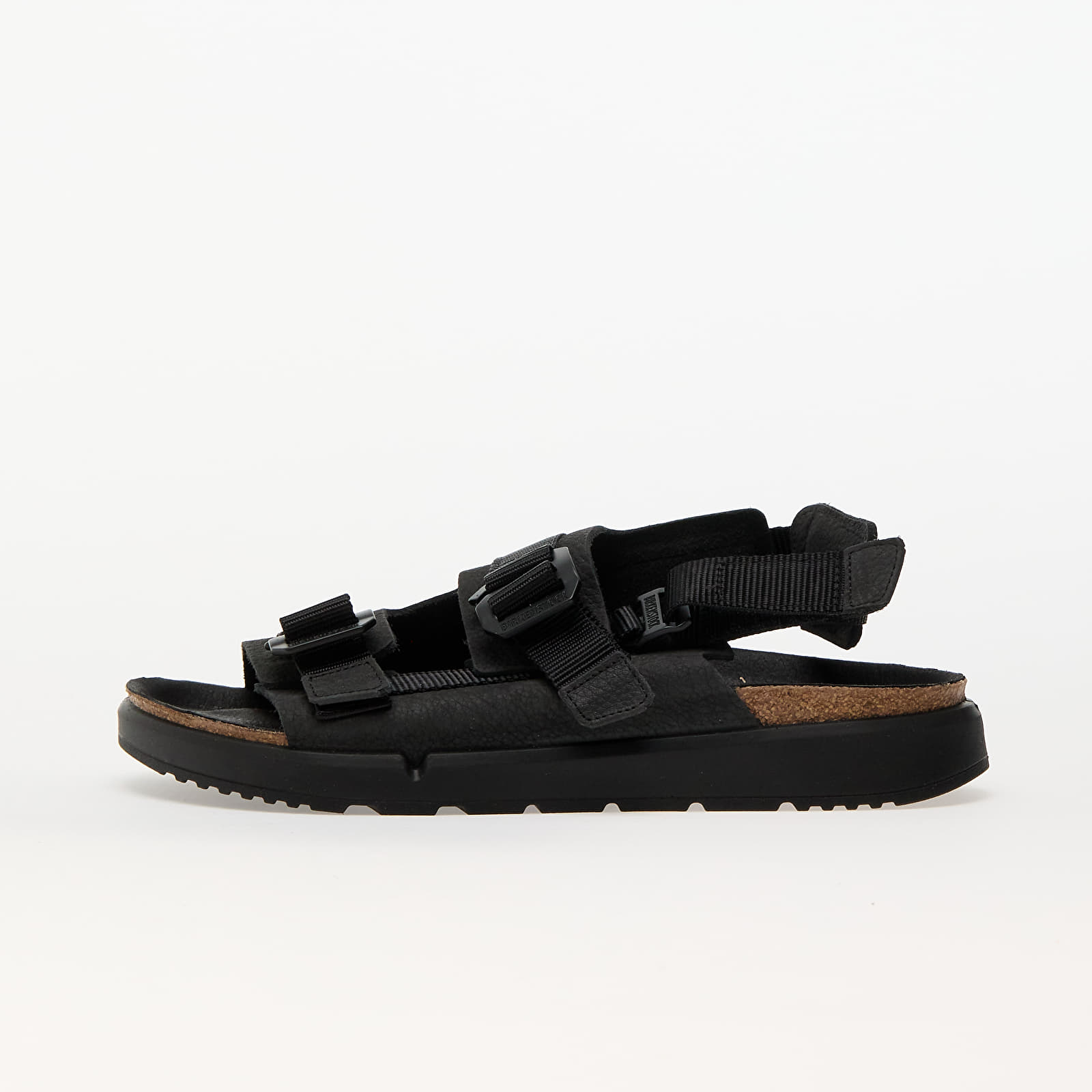 Men's sneakers and shoes Birkenstock Shinjuku Natural Leather/Textile Black