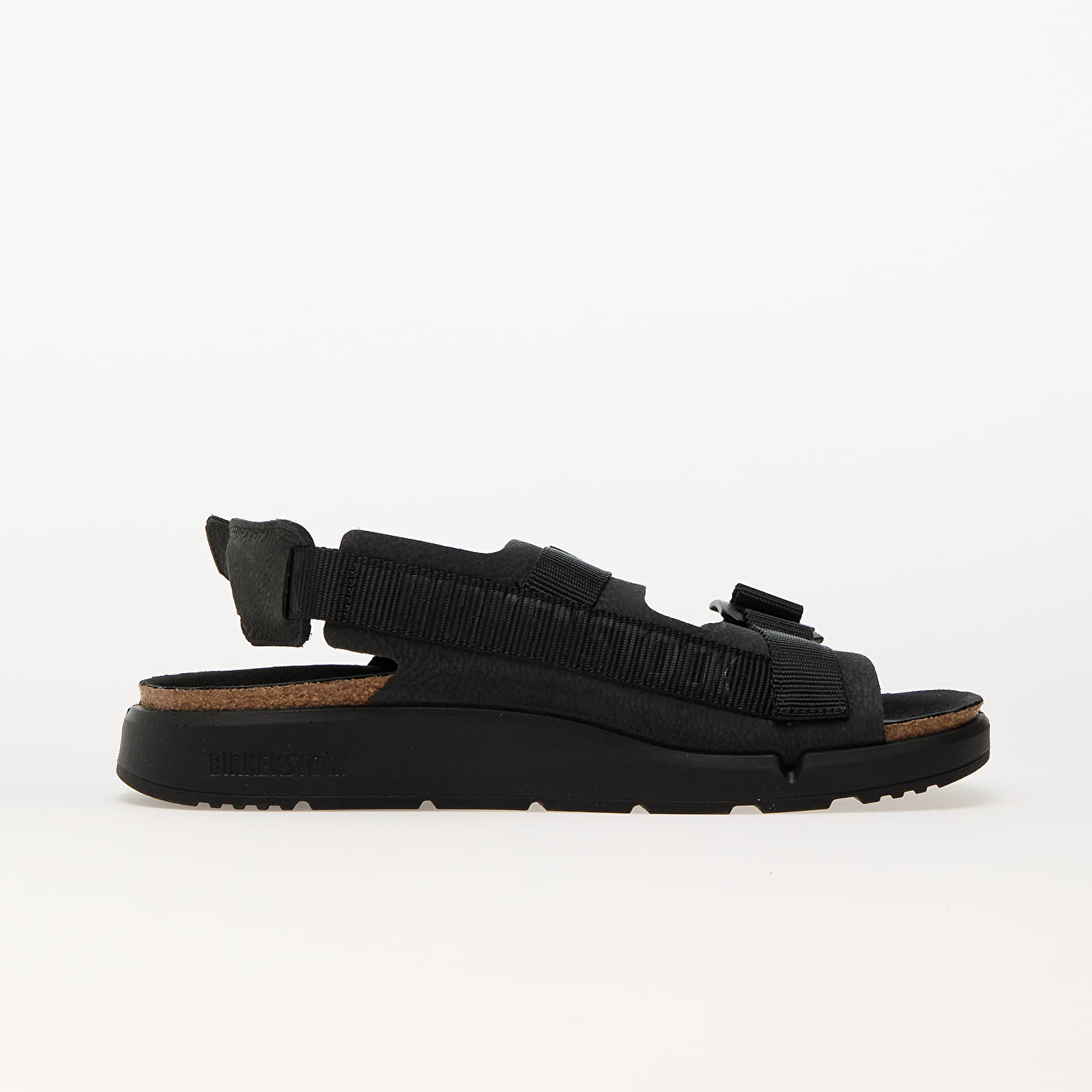 Men's sneakers and shoes Birkenstock Shinjuku Natural Leather/Textile Black