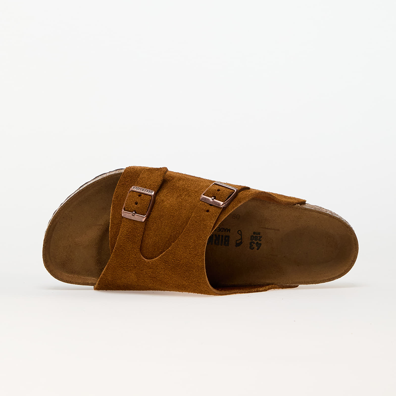 Pánské tenisky a boty Birkenstock Zürich Suede Leather Mink
