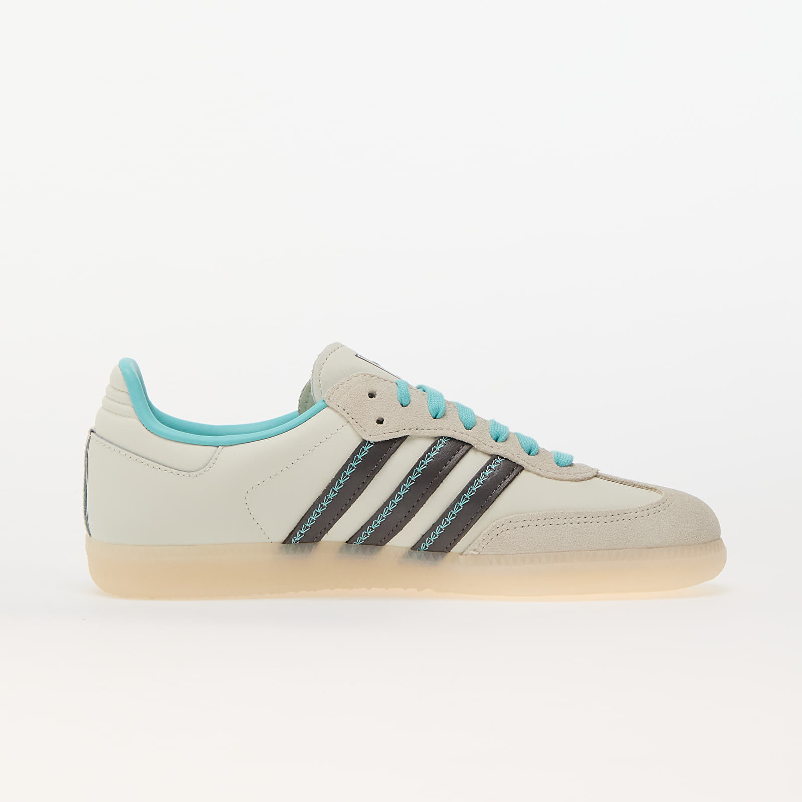 Joggesko og sko for kvinner adidas Samba Og W Ivory/ Charcoal / Easy Mint