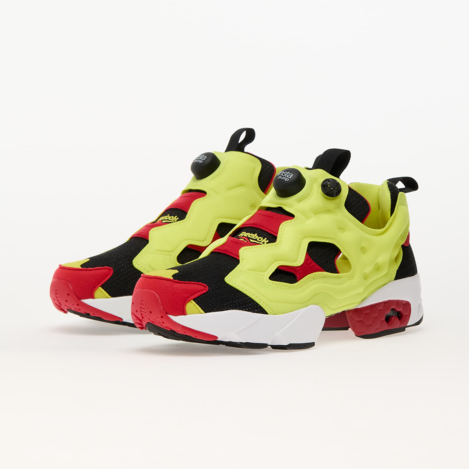 Męskie trampki i buty Reebok Instapump Fury 94 Hyper Green/ Vector Red/ Core Black