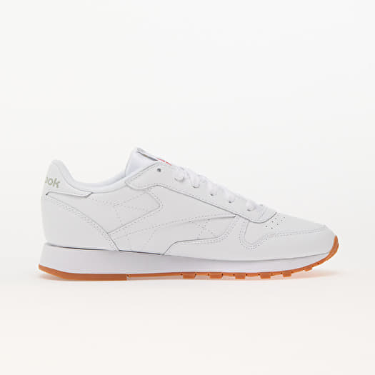 Sneakers und Schuhe fur Frauen Reebok Classic Leather Ftw White Pure Grey 3 RBKG03 Queens