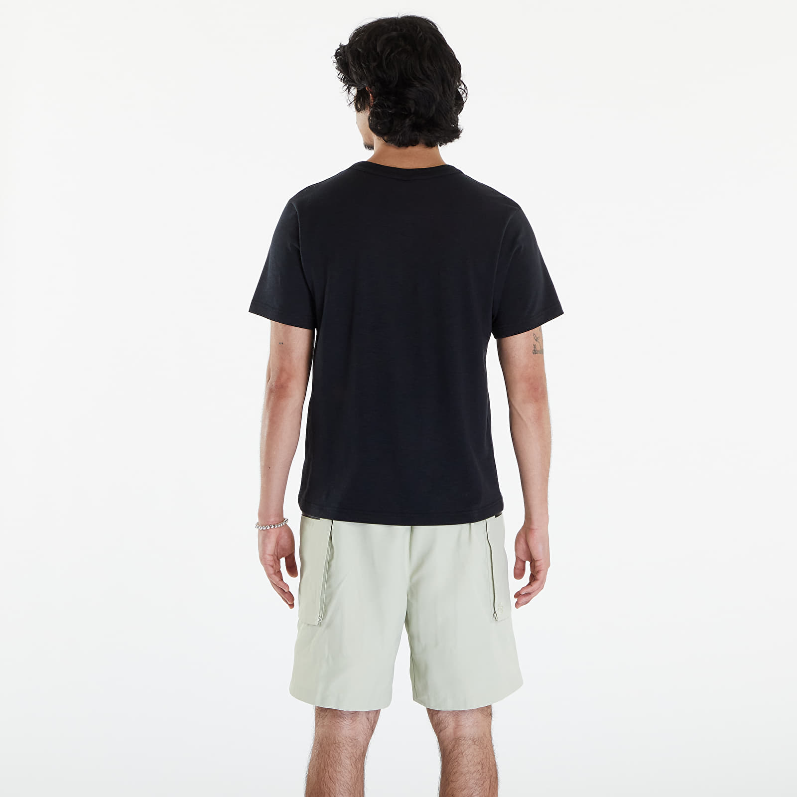 Camisetas hombre Nike Life Men's Short-Sleeve Knit Top Black/ Black