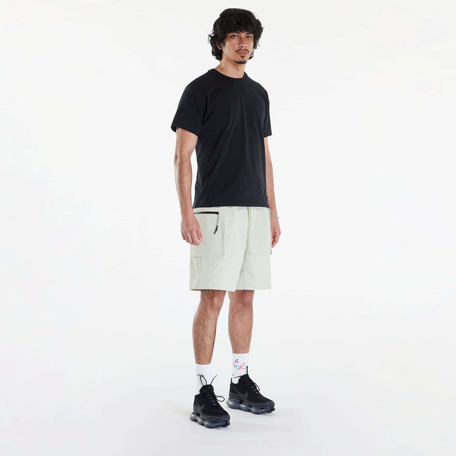 Shorts for menn Nike Sportswear Tech Pack Men's Woven Utility Shorts Olive Aura/ Black/ Olive Aura