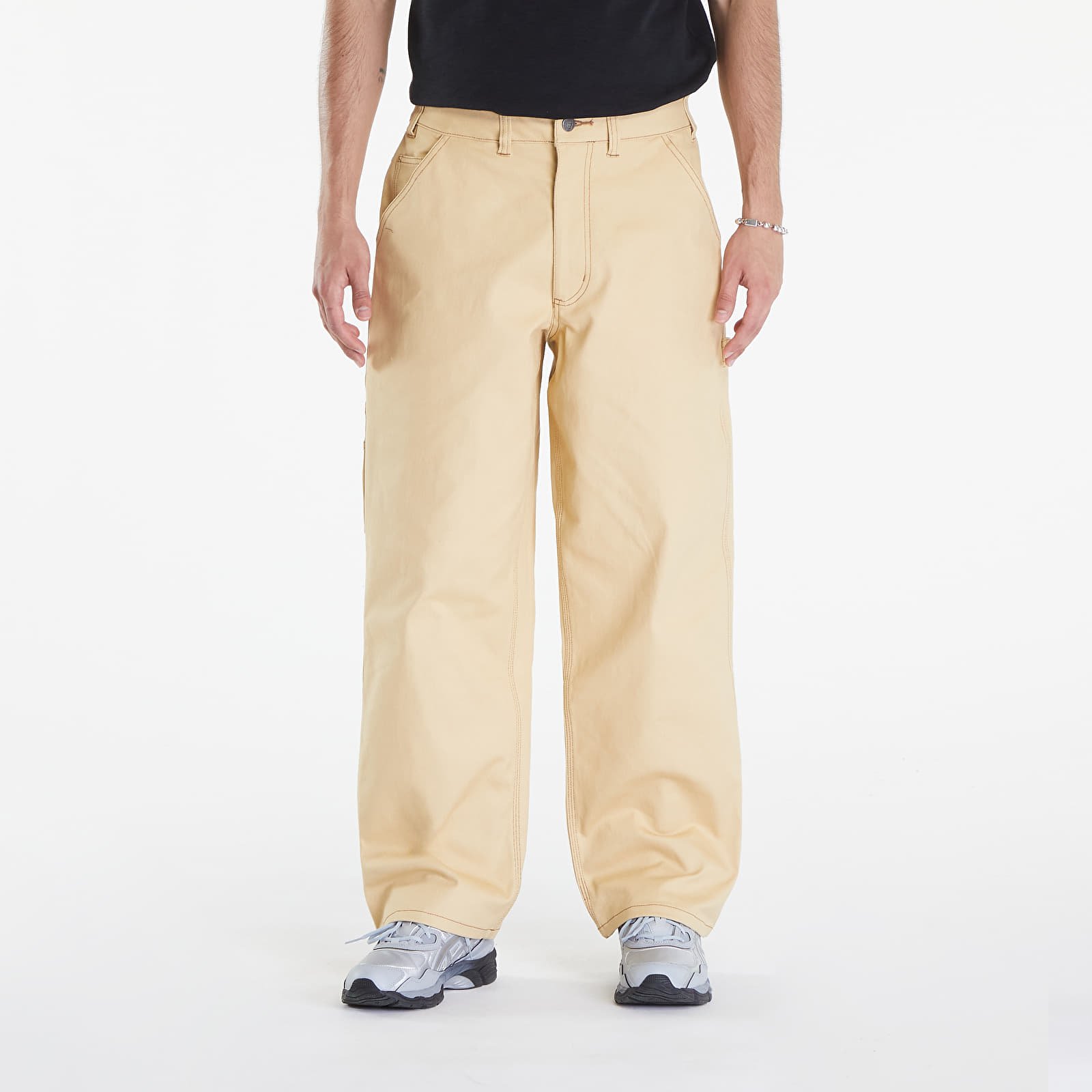 Jeans voor heren Nike Life Men's Carpenter Pants Sesame/ Sesame