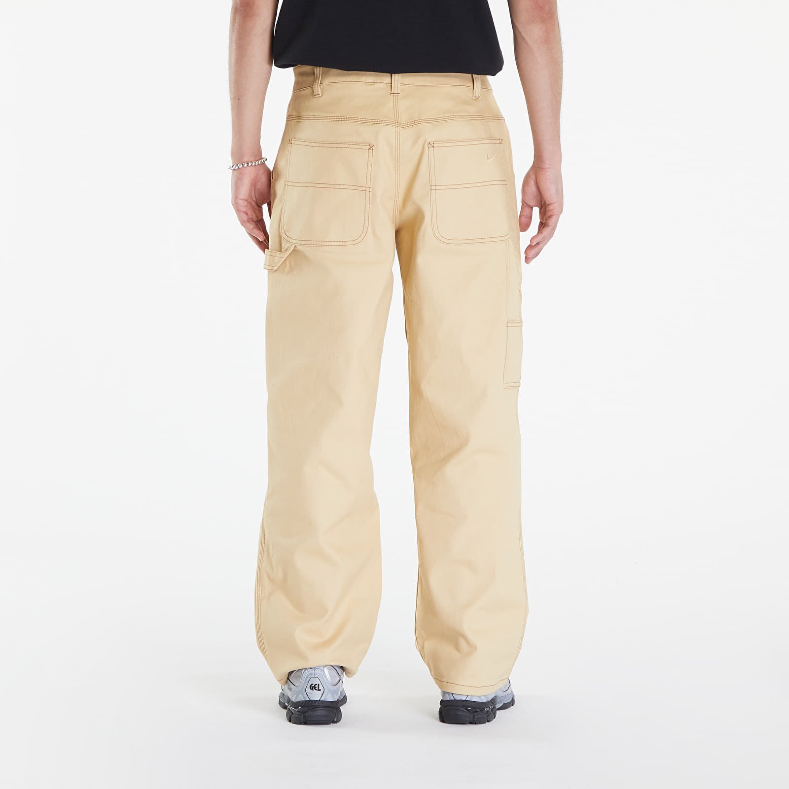 Jeans voor heren Nike Life Men's Carpenter Pants Sesame/ Sesame