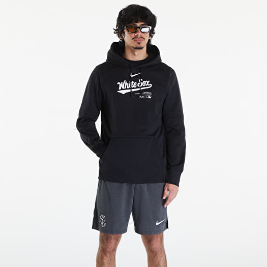 Felpe Nike Men s AC TF Hoodie PO Chicago White Sox Black Black Queens