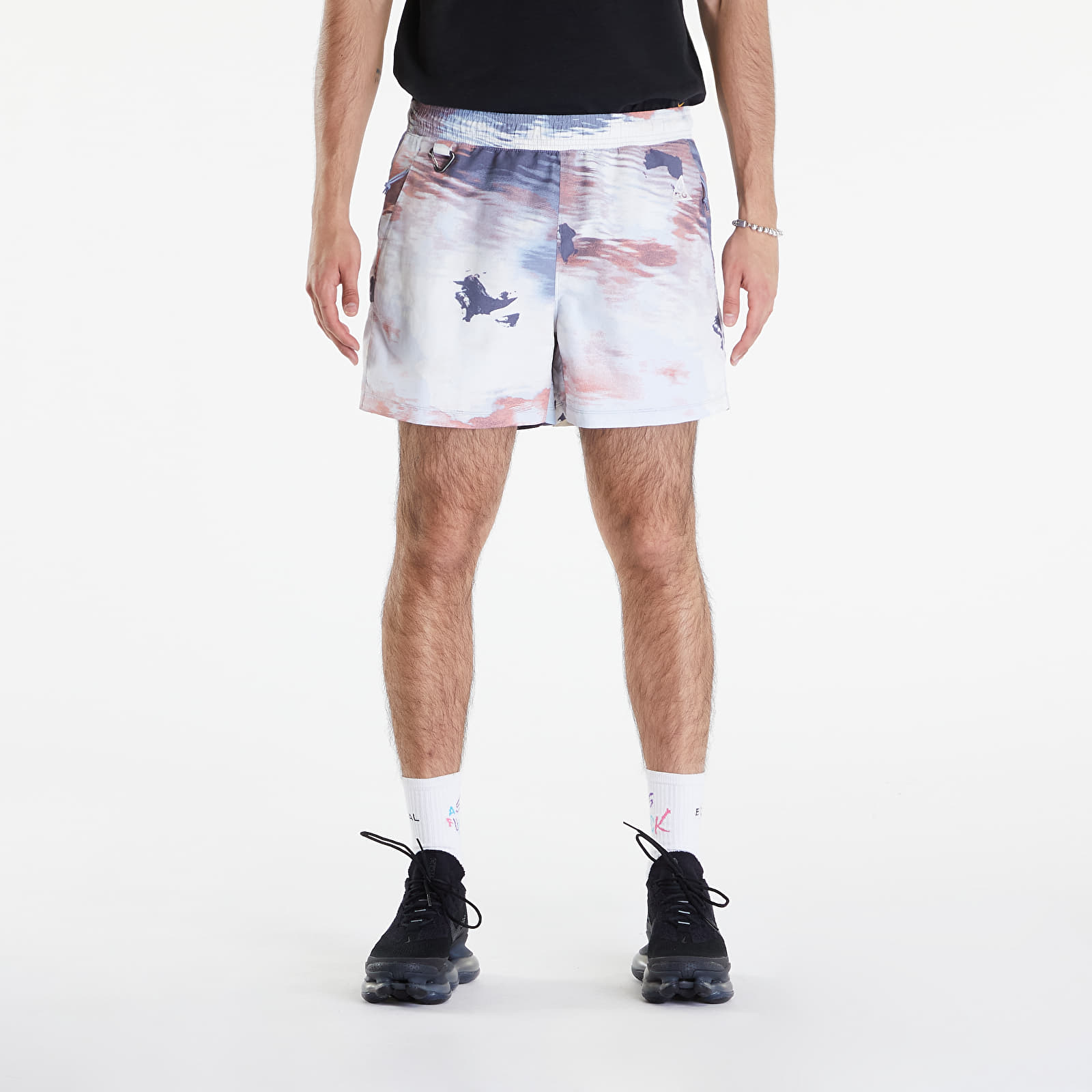 Pánske šortky Nike ACG "Reservoir Goat" Men's Allover Print Shorts Ashen Slate/ Lt Armory Blue/ Summit White