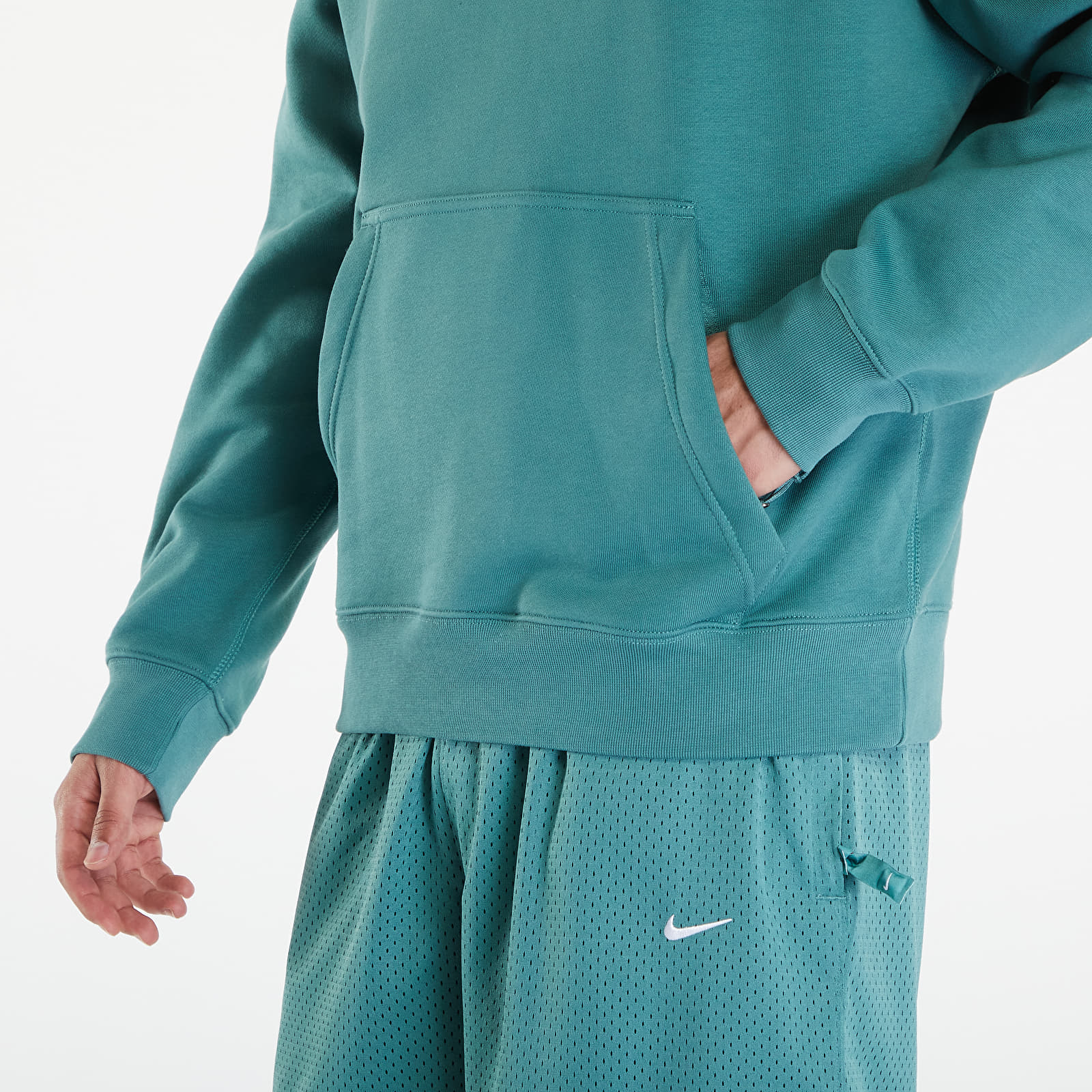 Mikiny Nike ACG Therma-FIT Fleece Pullover Hoodie UNISEX Bicoastal/ Summit White