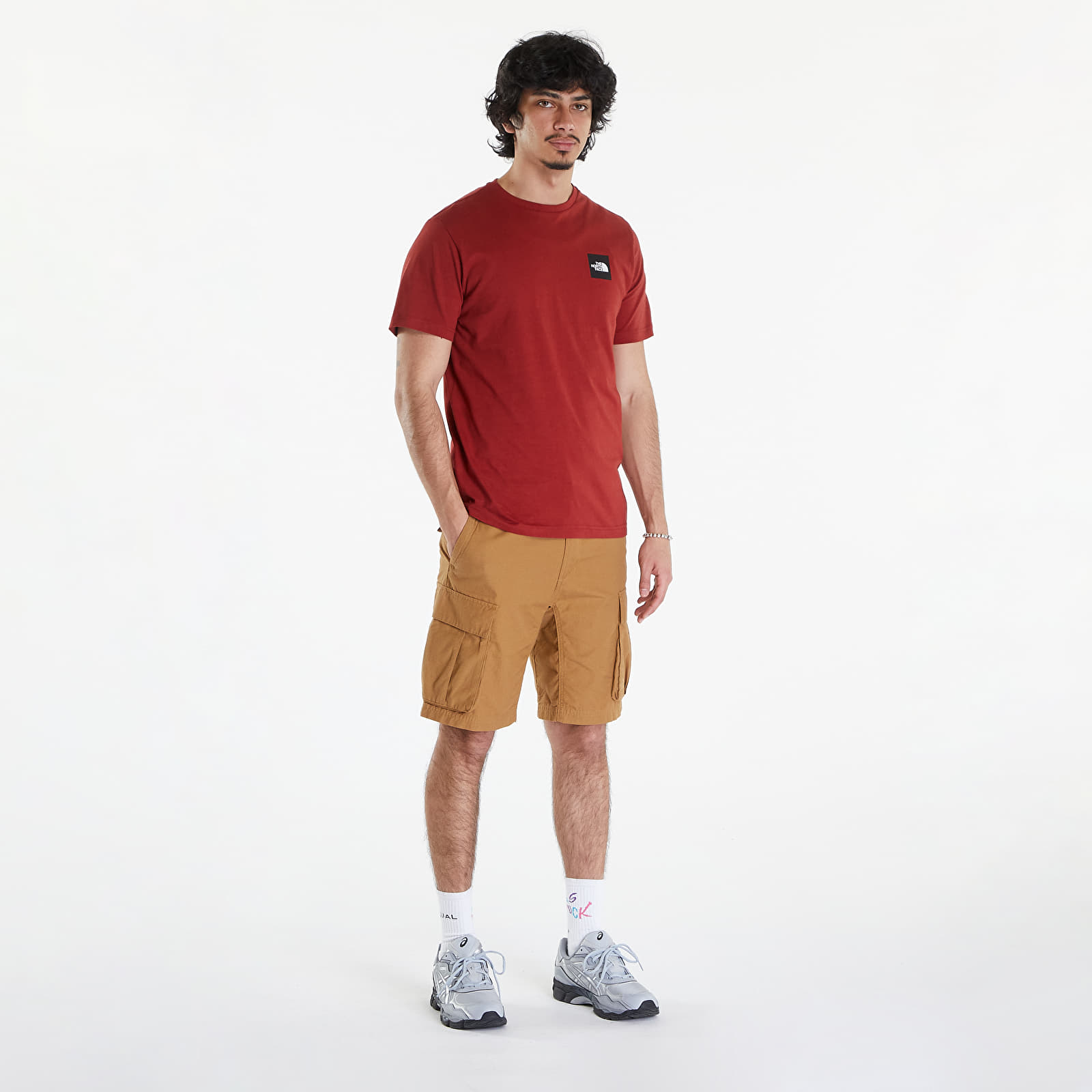 Meeste T-särgid The North Face Ss24 Coordinates Tee Iron Red