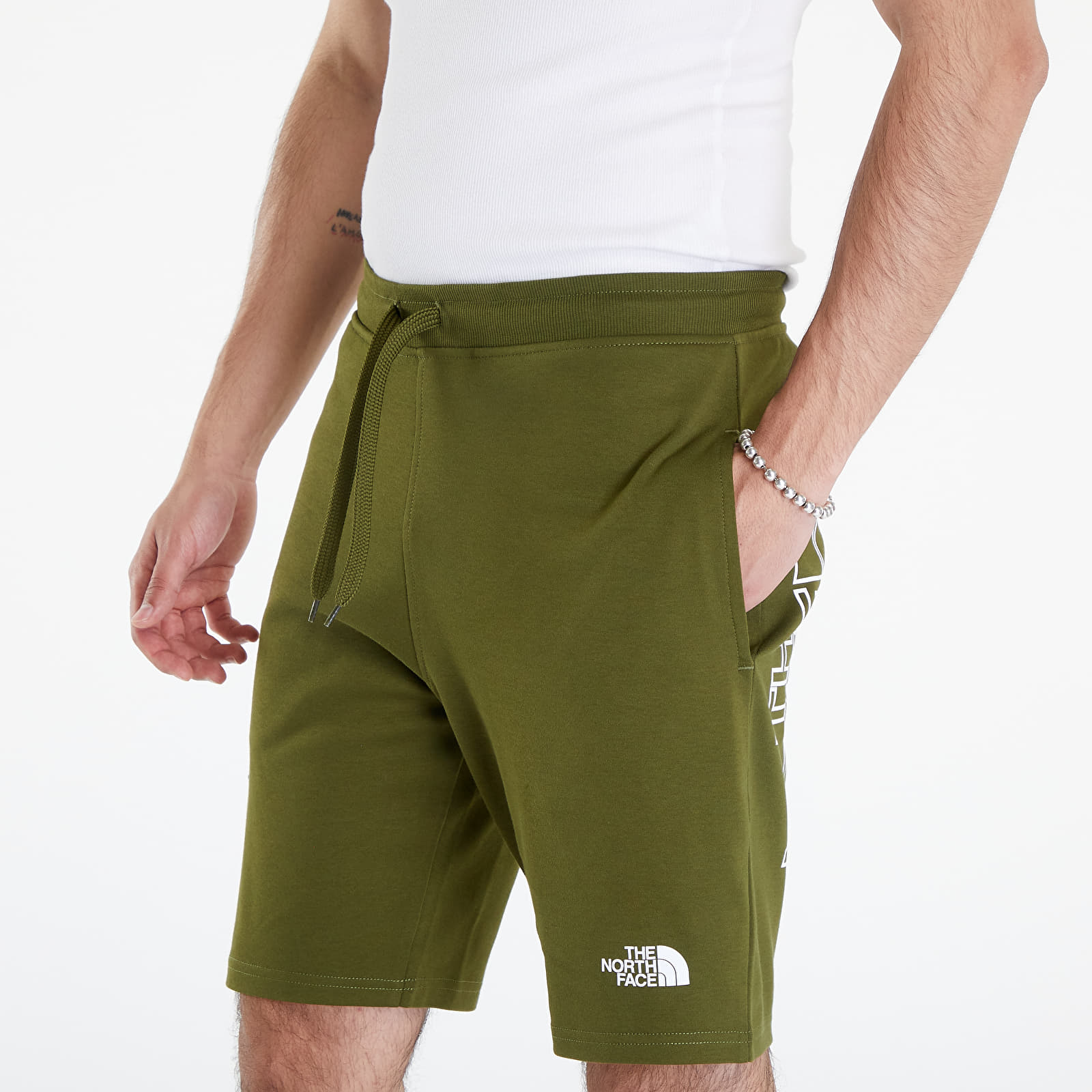 Men's shorts The North Face Graphic Light Shorts Forest Olive