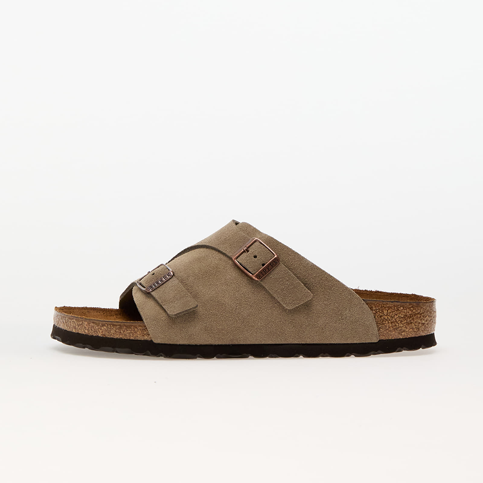 Joggesko og sko for kvinner Birkenstock Zürich Suede Leather Taupe