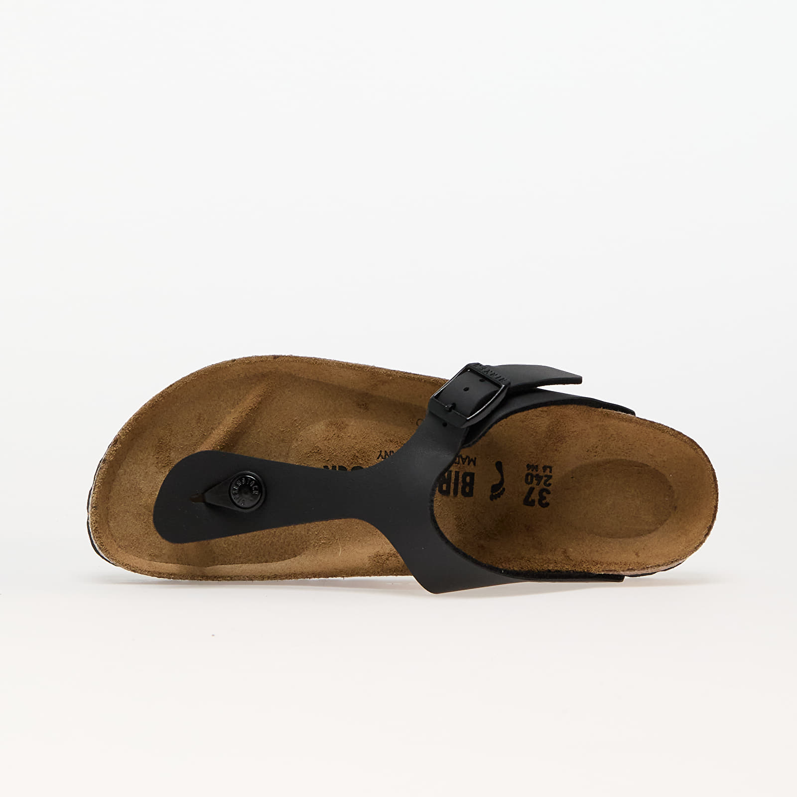 Zapatillas mujer Birkenstock Gizeh Birko-Flor Black