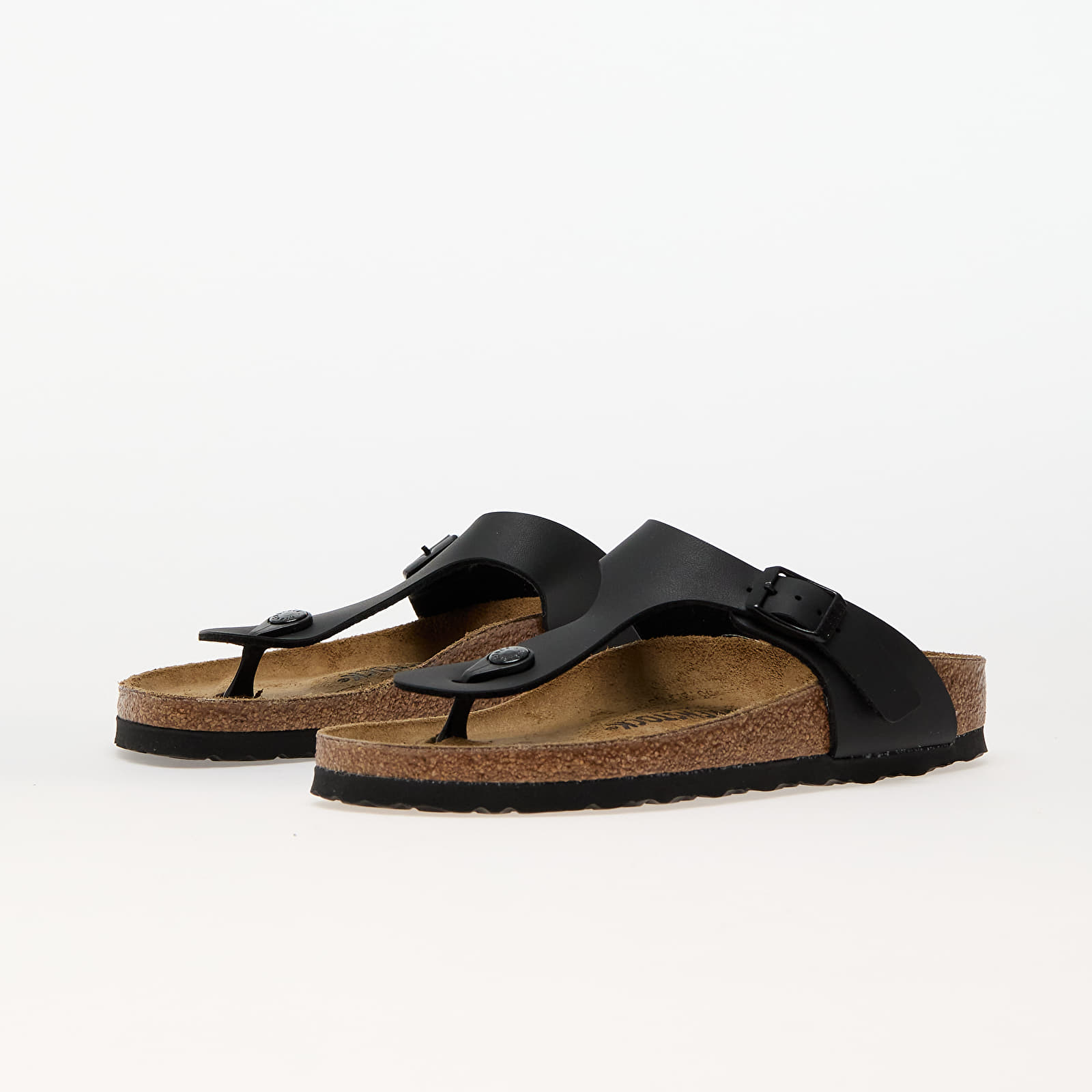 Zapatillas mujer Birkenstock Gizeh Birko-Flor Black