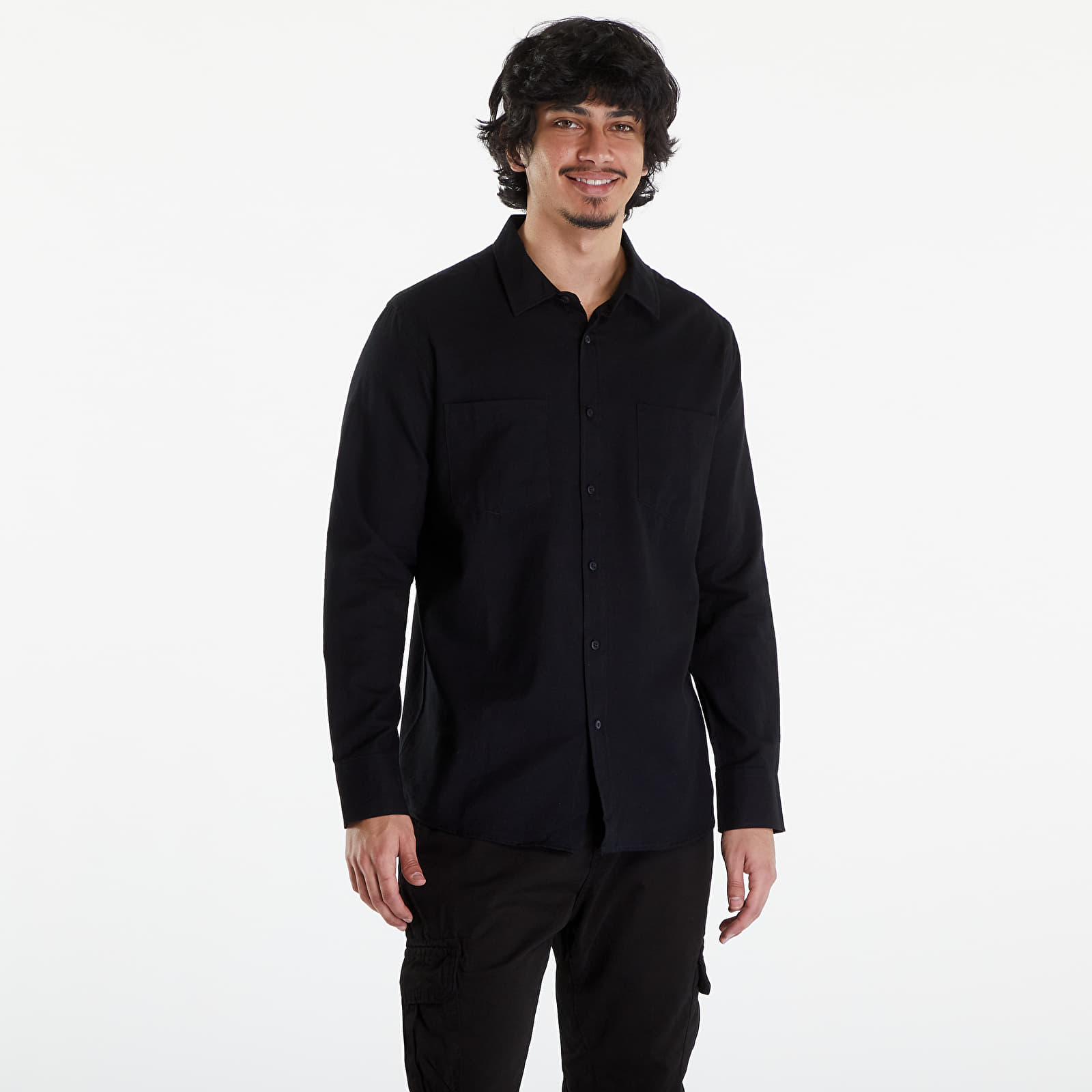 Särgid Urban Classics Checked Flanell Shirt Black