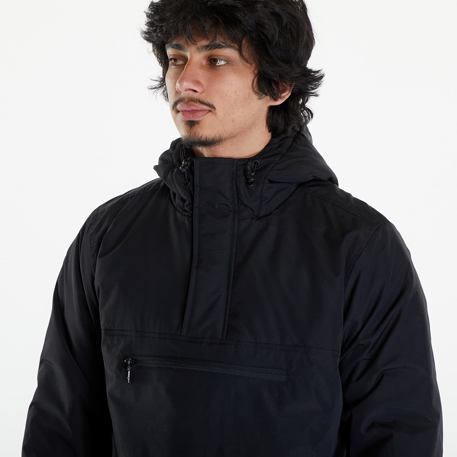 Jackets Urban Classics Padded Pull Over Jacket Black