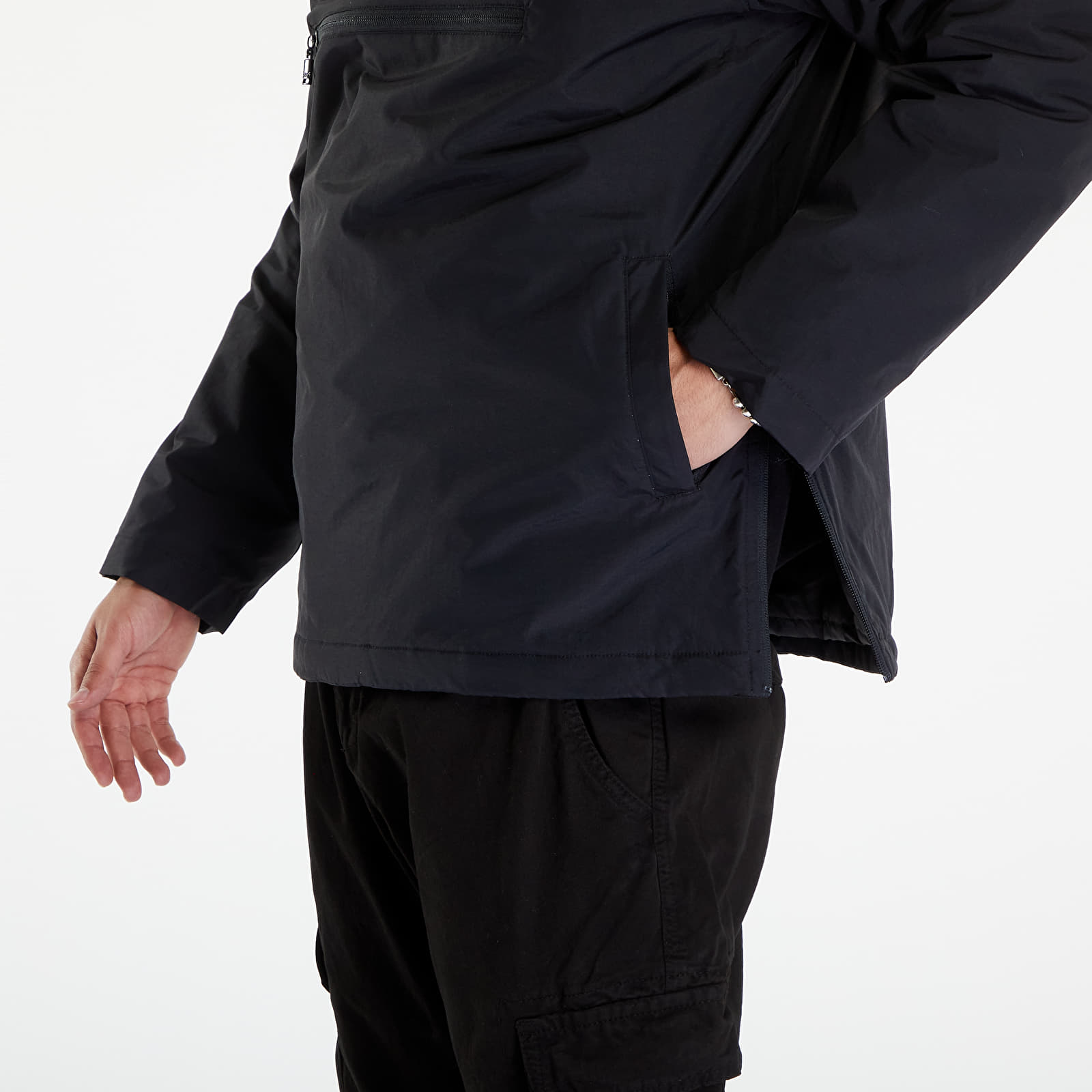 Jackets Urban Classics Padded Pull Over Jacket Black