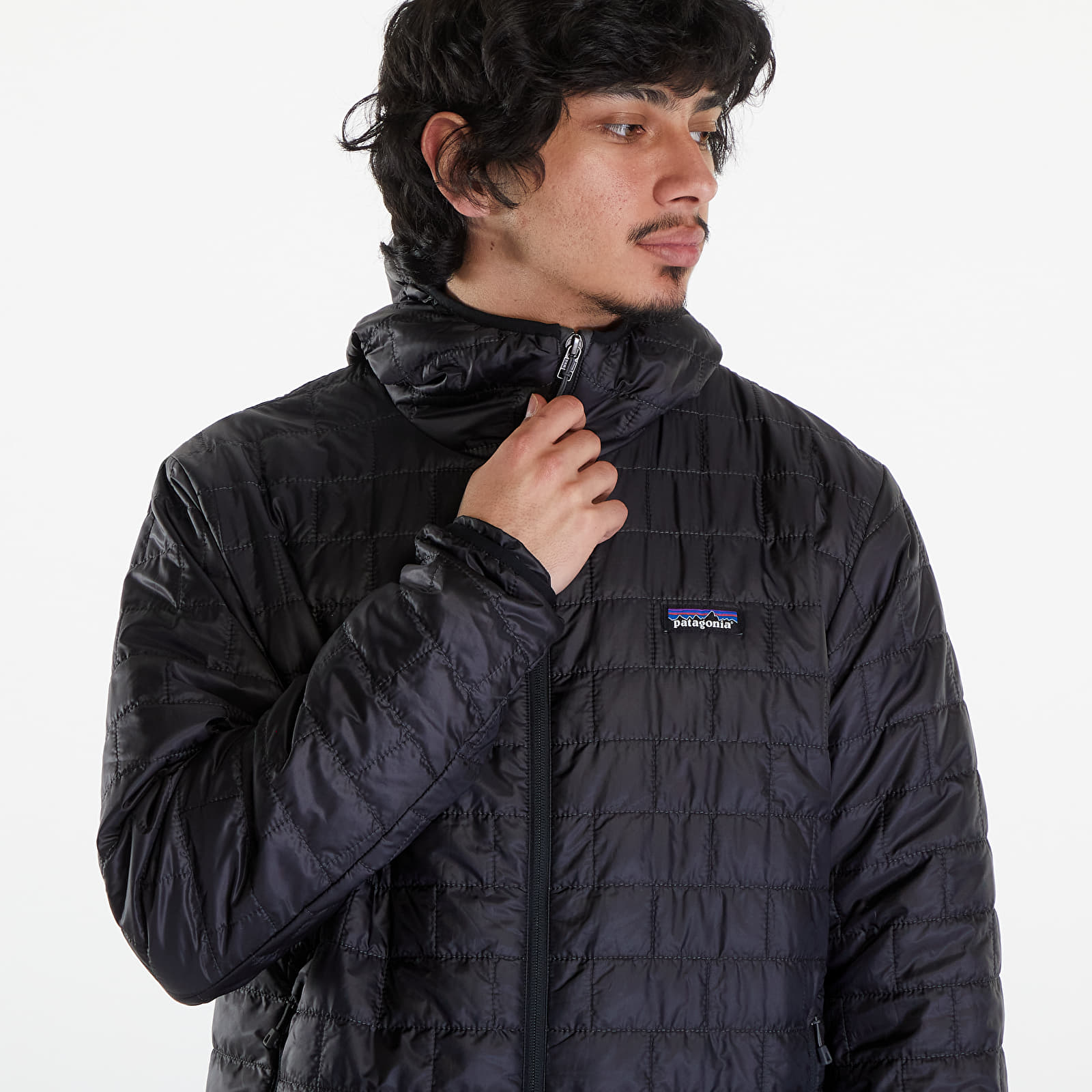 Jackets Patagonia M s Nano Puff Hoody Black Queens