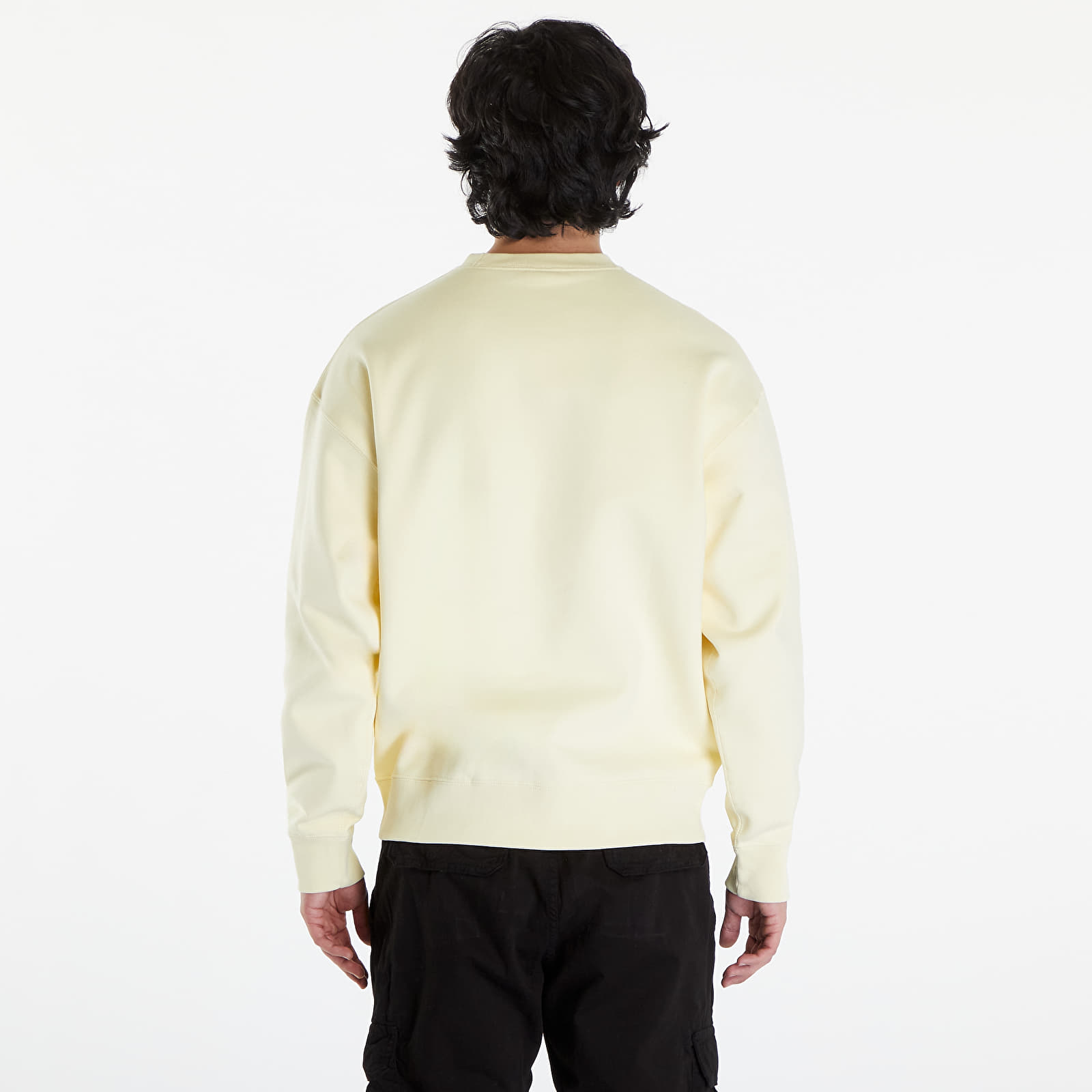 Sweatshirts Nike Solo Swoosh Men's Fleece Crew Alabaster/ White