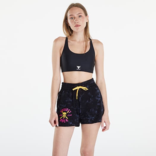 Grudnjak Under Armour Project Rock All Train Crossbck Bra Black/ White