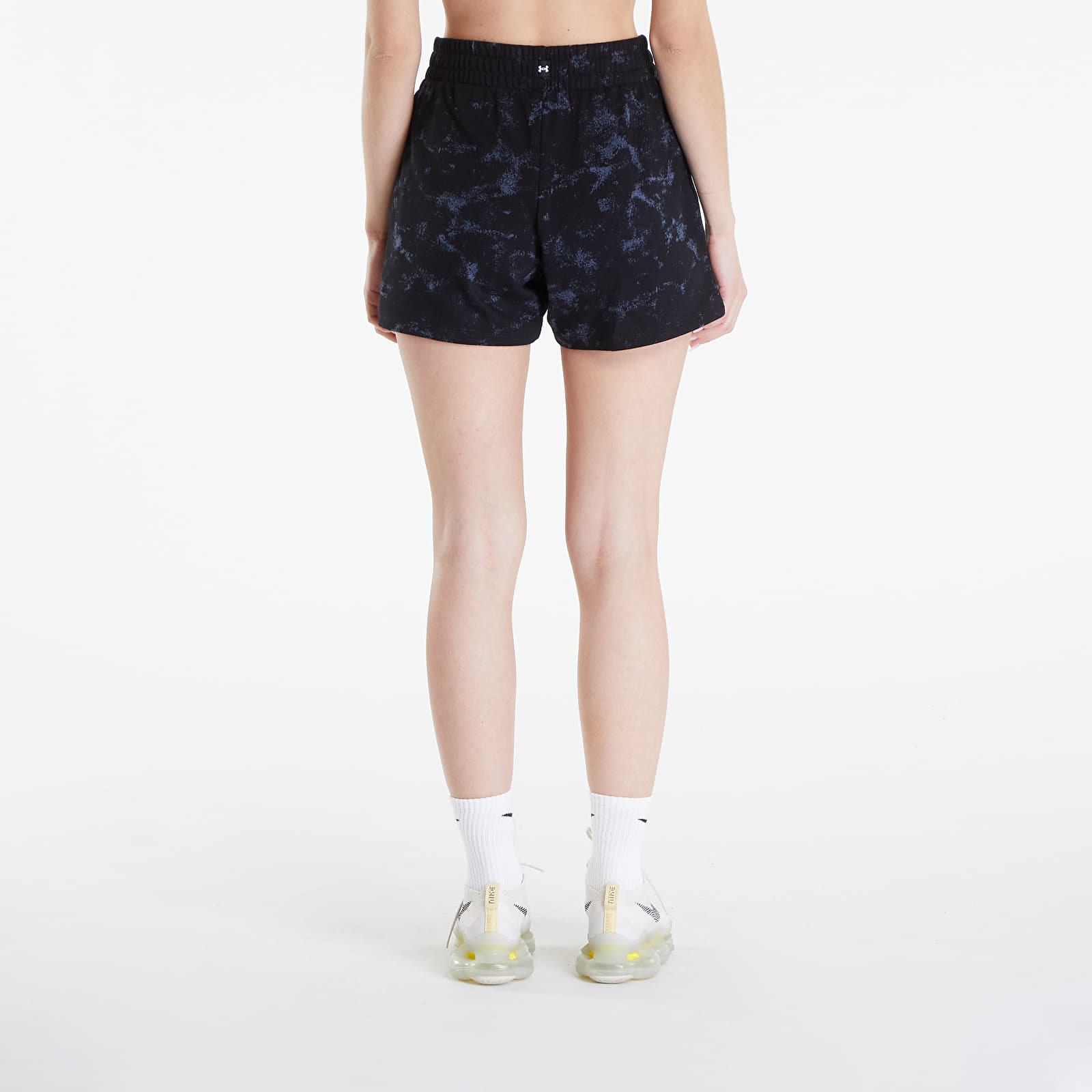 Kratke hlače Under Armour Project Rock Underground Terry Short Black/ Nova Orange/ White