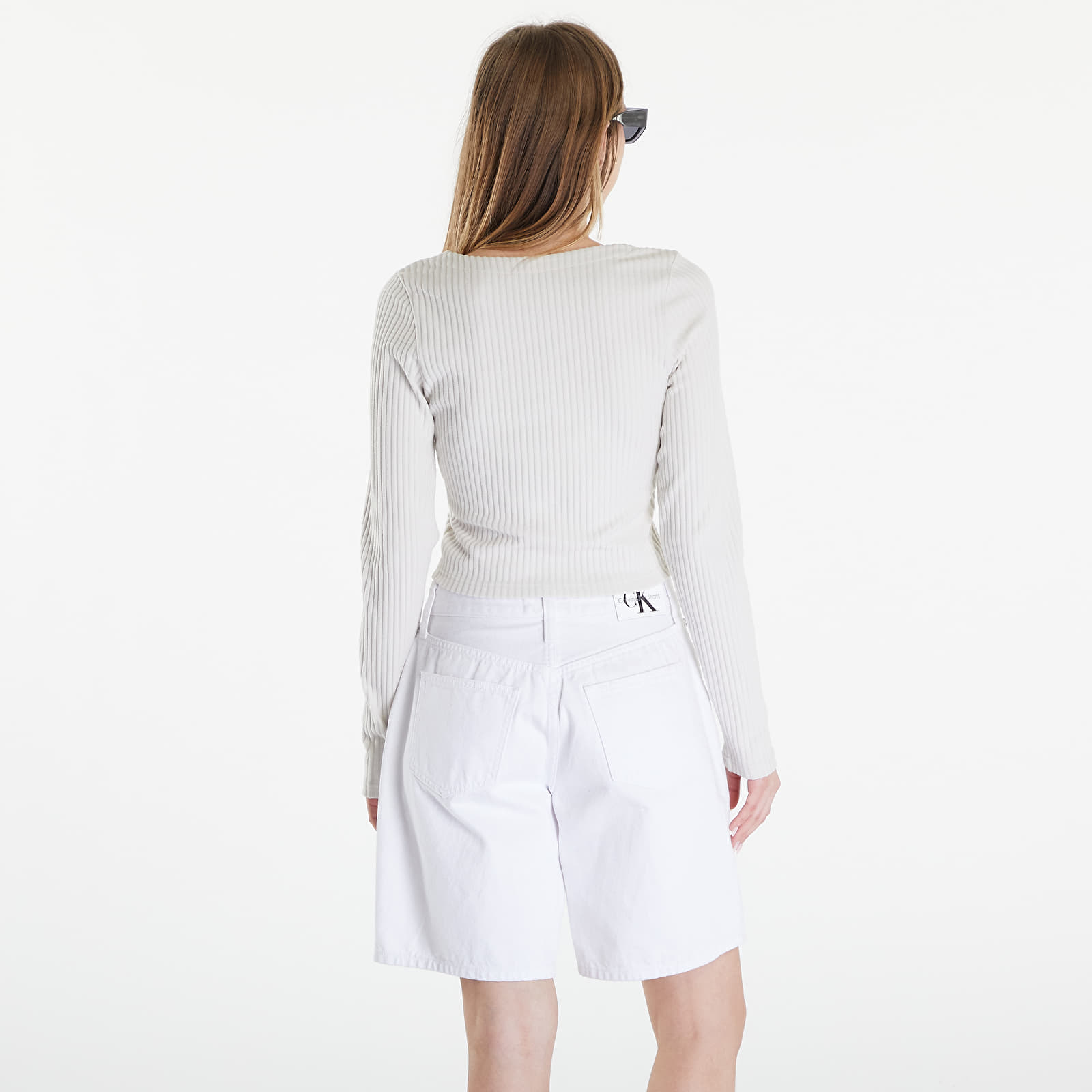Majice Nike Sportswear Chill Knit Women's Slim Full-Zip Ribbed Cardigan Light Orewood Brown/Light Orewood Brown