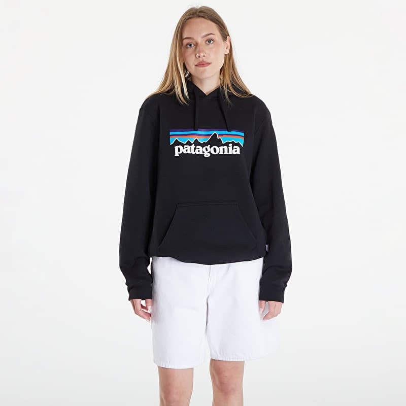 Sweatshirt Patagonia P-6 Logo Uprisal Hoody UNISEX Black